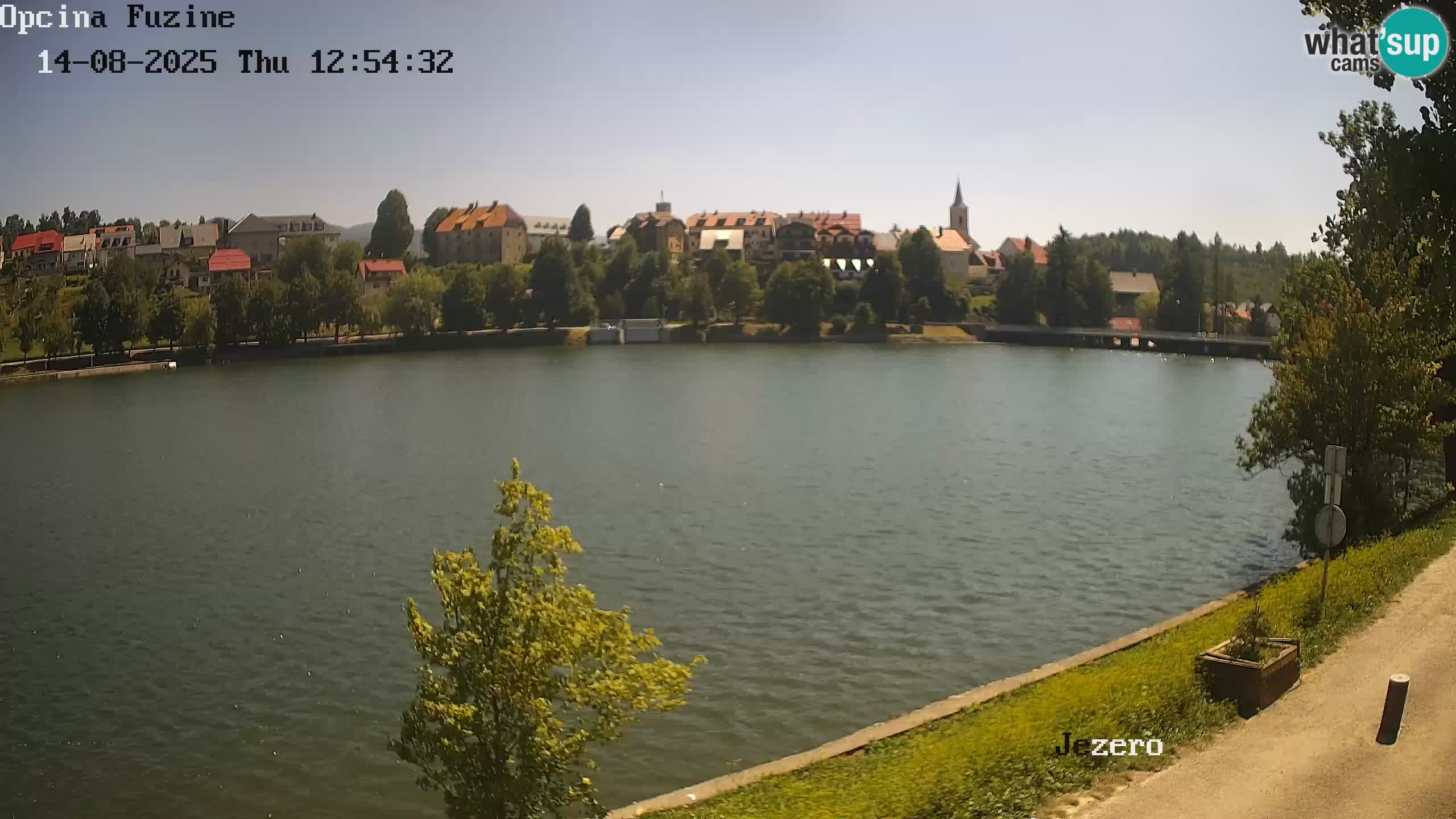 Lago Bajer livecam Bajersko Jezero Fužine
