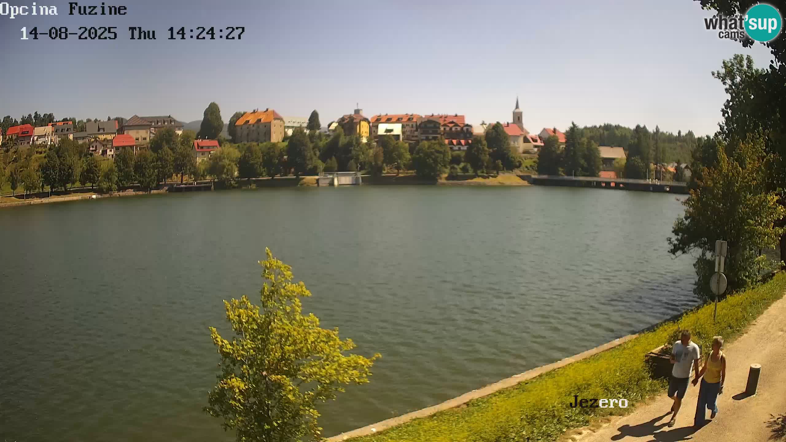 Lago Bajer livecam Bajersko Jezero Fužine