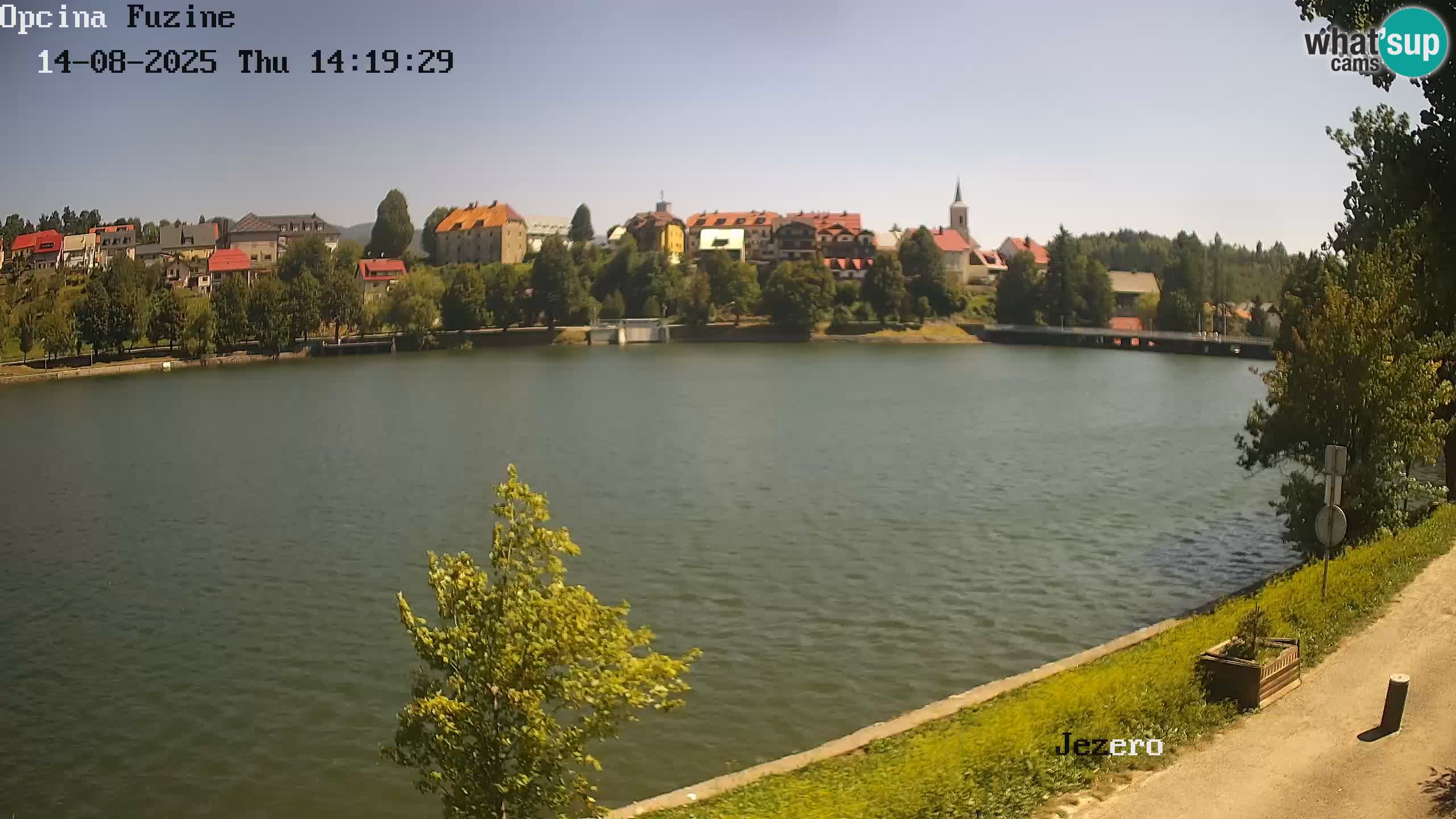 Lago Bajer livecam Bajersko Jezero Fužine
