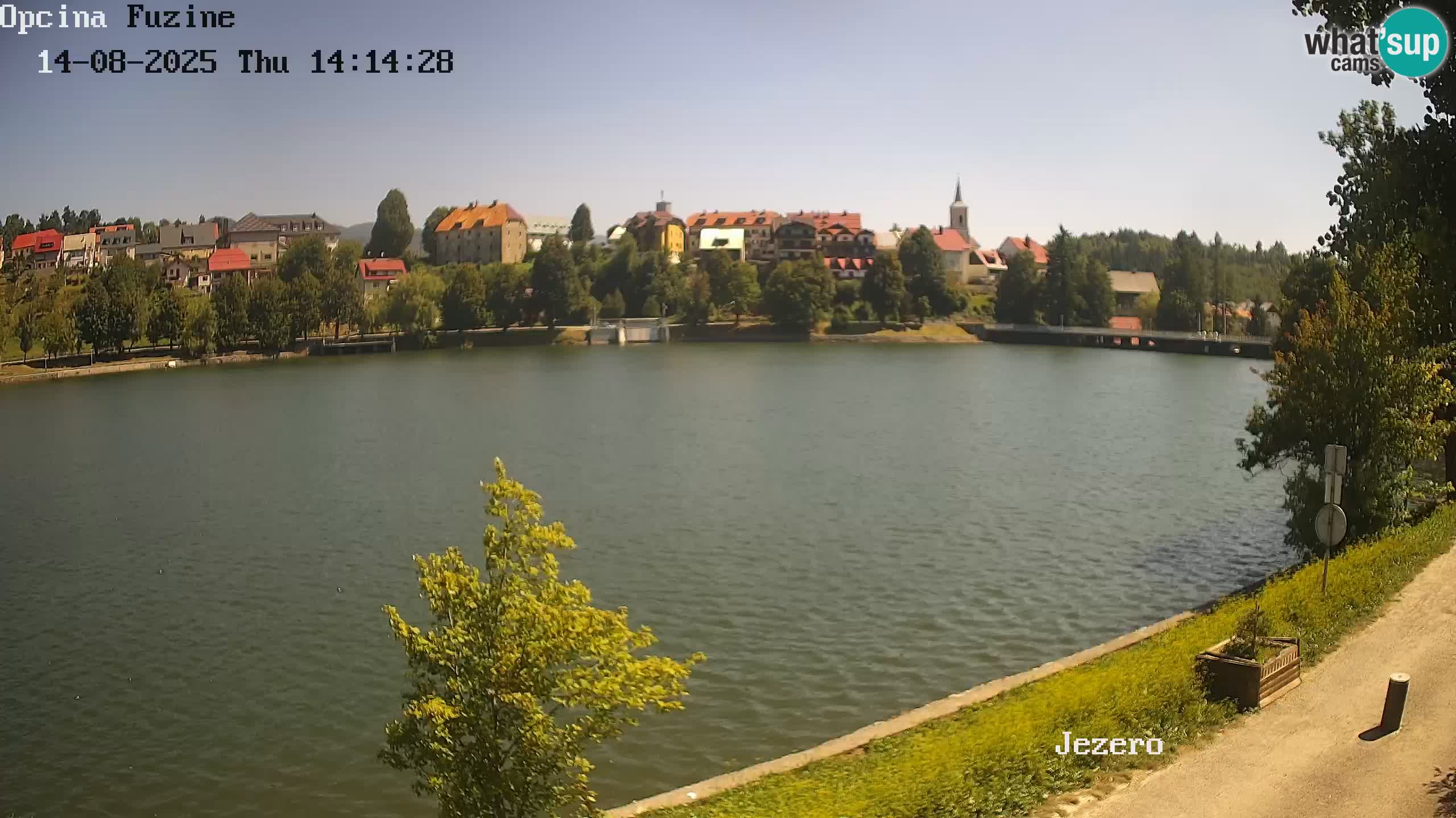 Lago Bajer livecam Bajersko Jezero Fužine