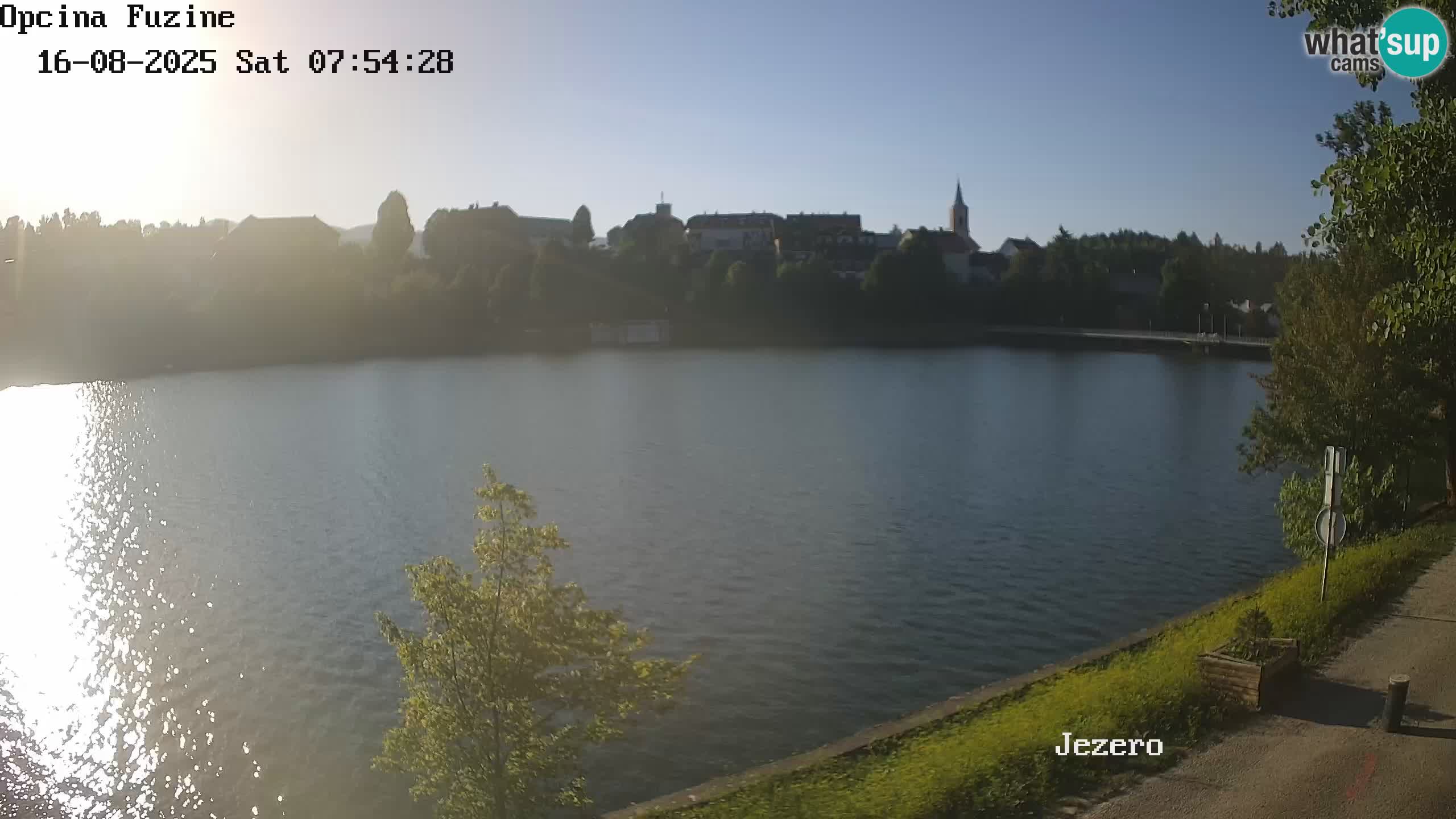 Lago Bajer livecam Bajersko Jezero Fužine