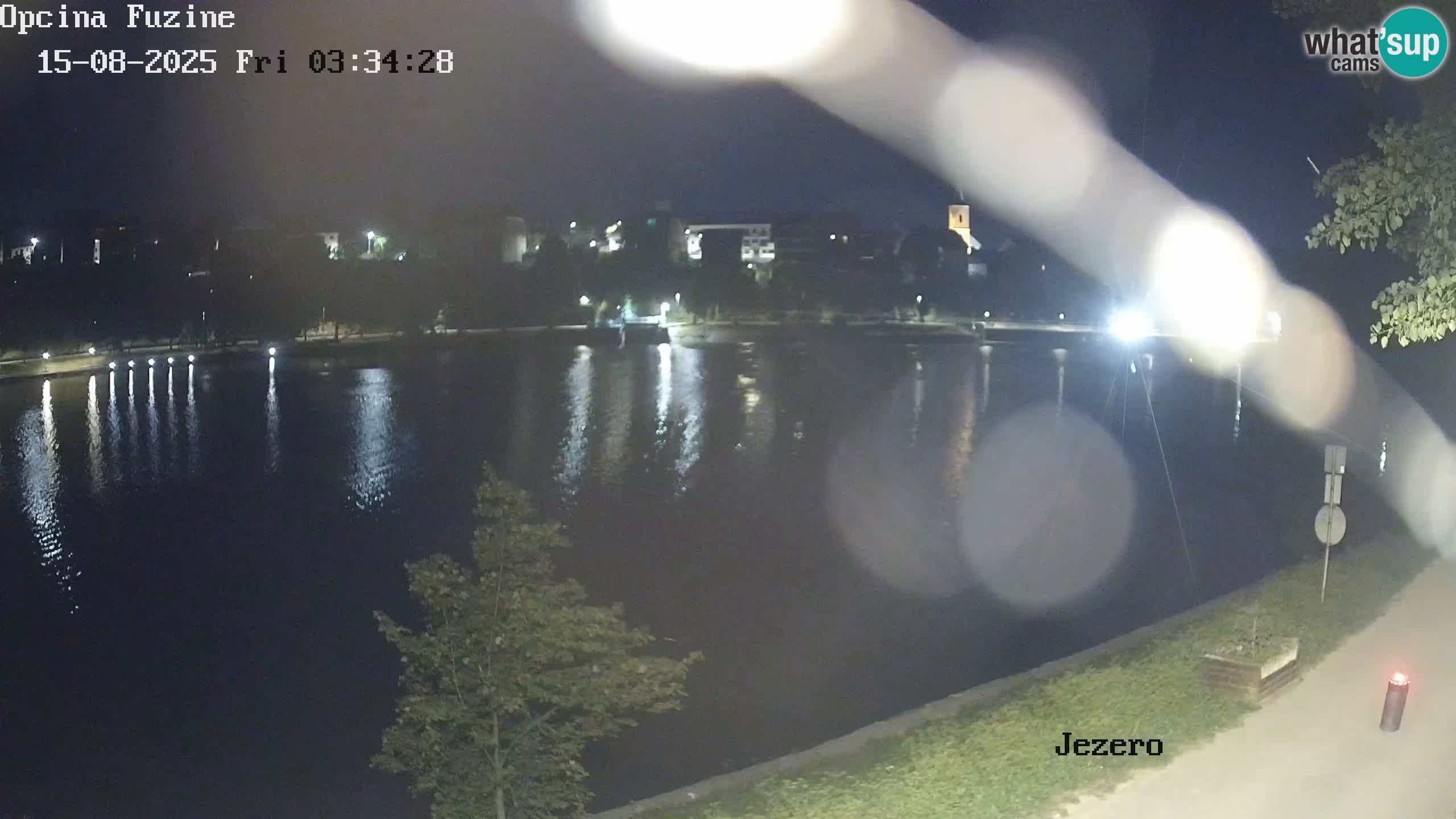 Bajersko Jezero camera en vivo lago Bajer Fužine