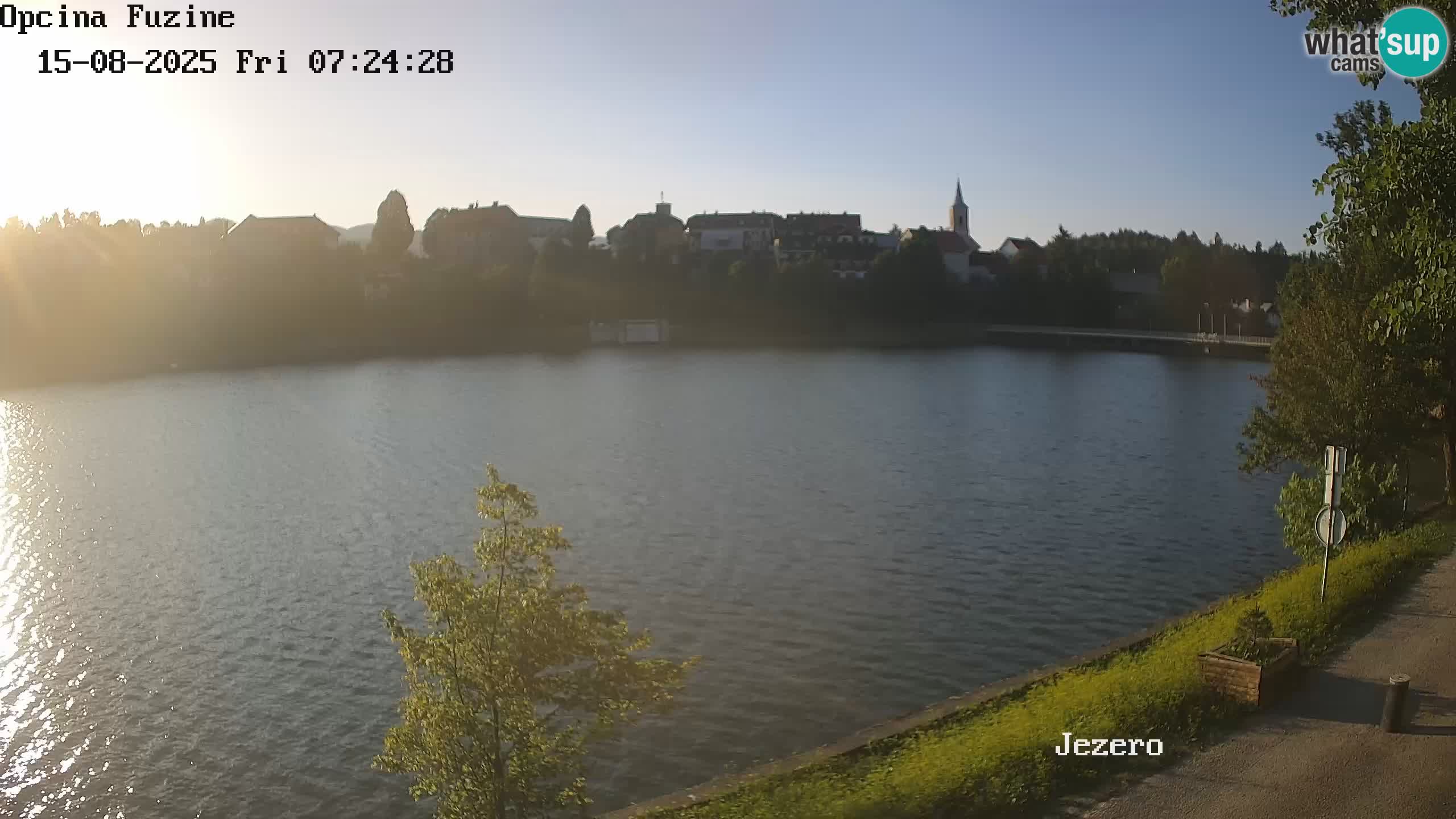 Bajersko Jezero camera en vivo lago Bajer Fužine