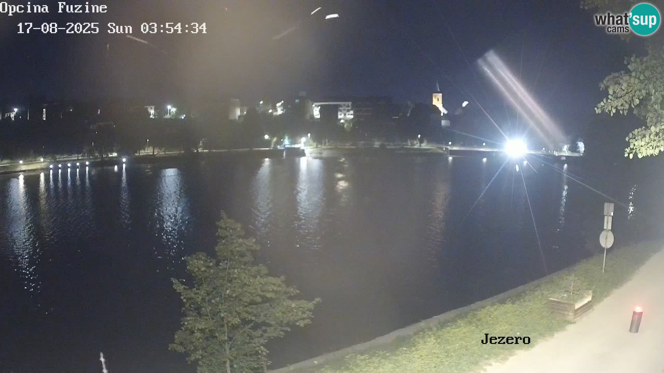 Kamera v živo Bajersko Jezero Fužine