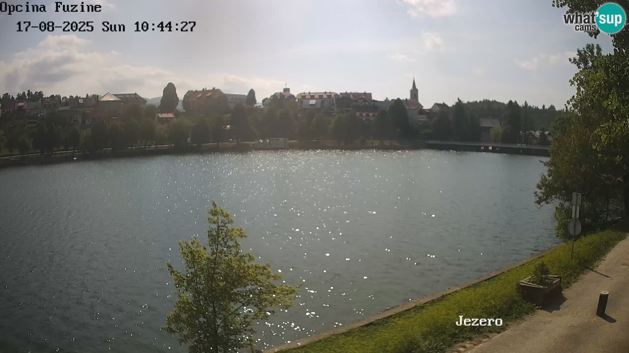 Kamera v živo Bajersko Jezero Fužine