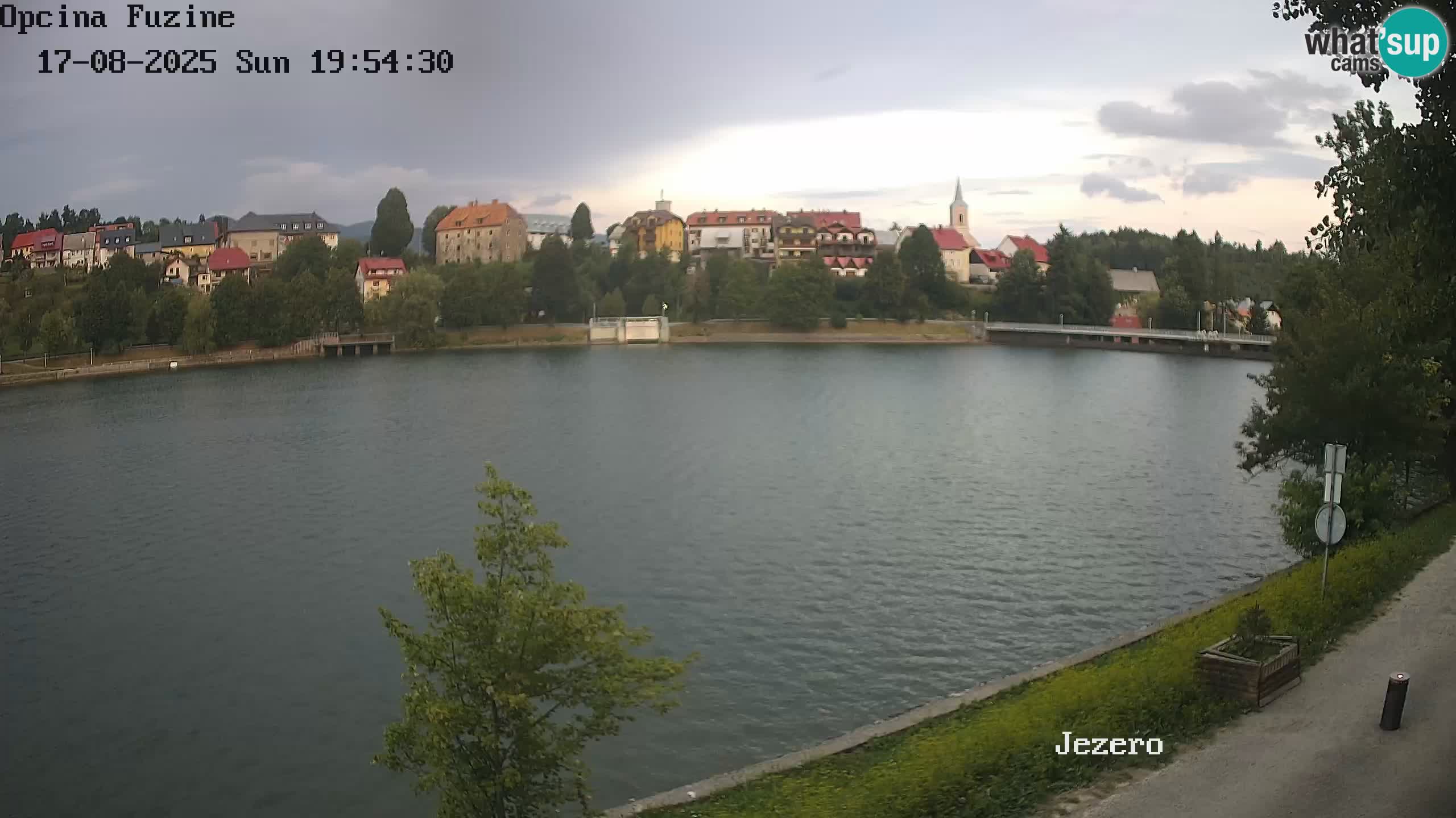 Lago Bajer livecam Bajersko Jezero Fužine