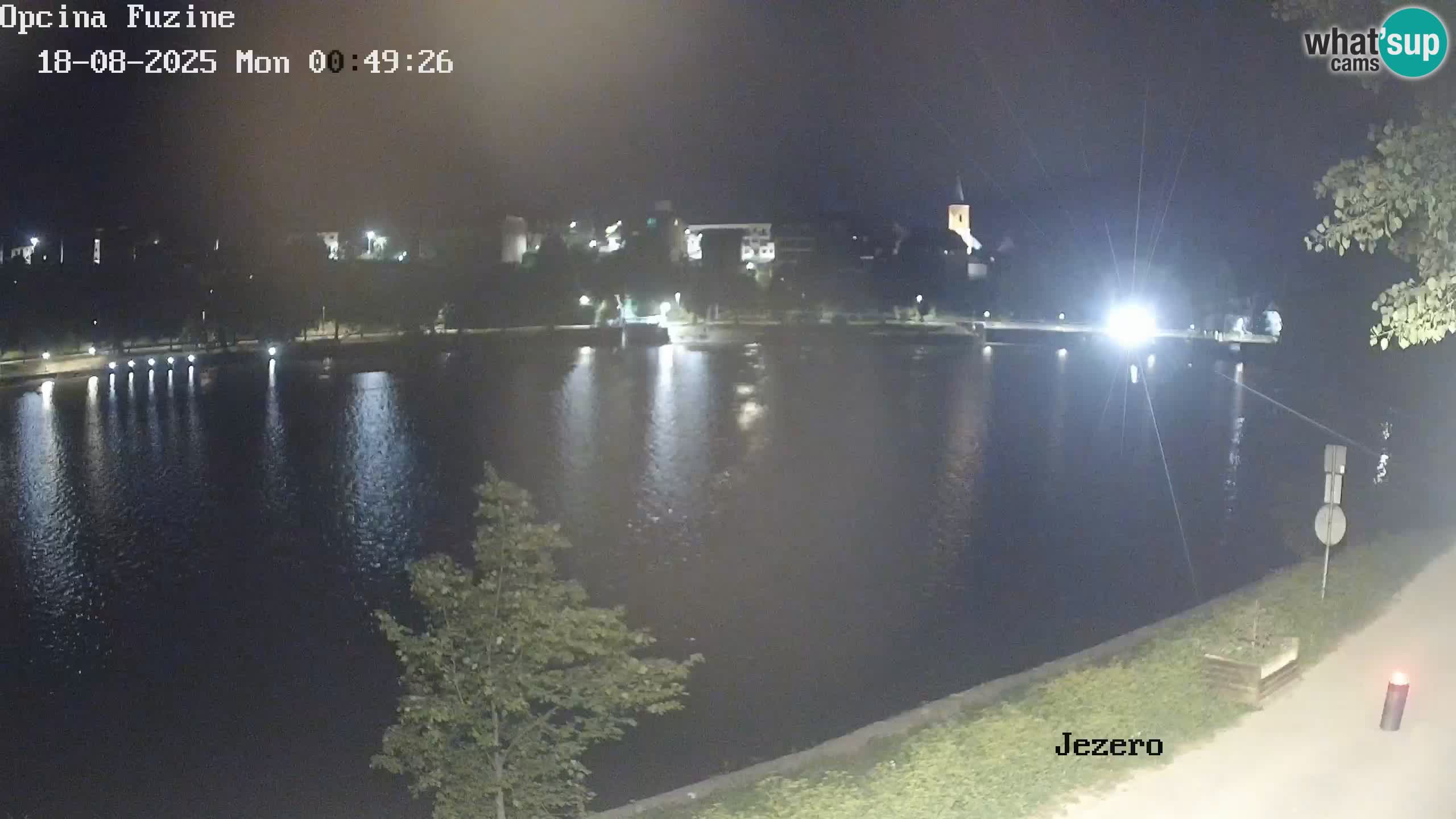 Bajersko Jezero camera en vivo lago Bajer Fužine