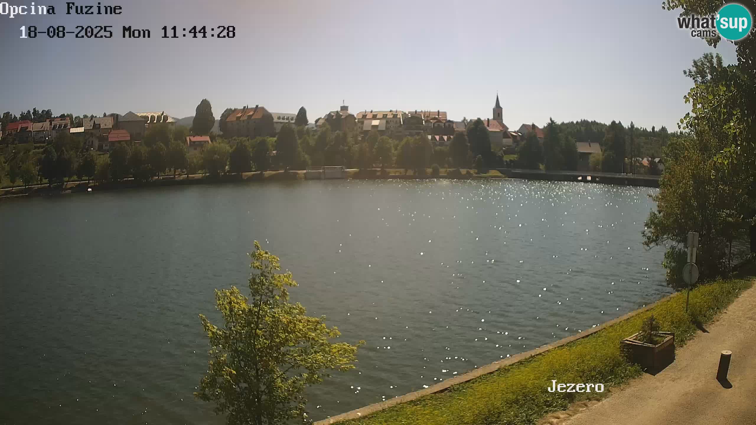 Kamera v živo Bajersko Jezero Fužine