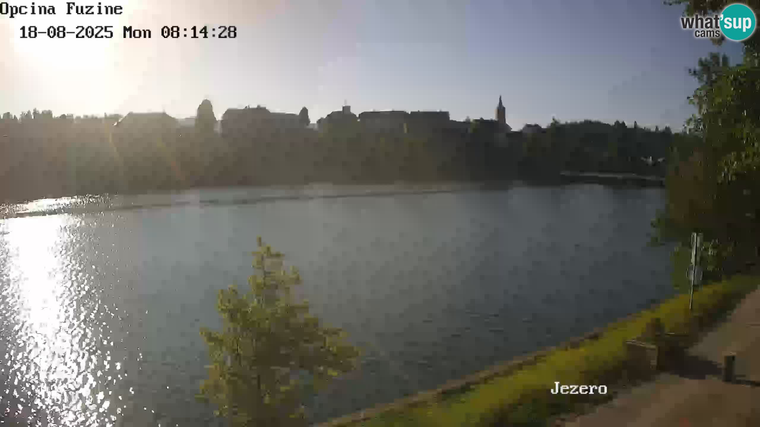 Kamera v živo Bajersko Jezero Fužine