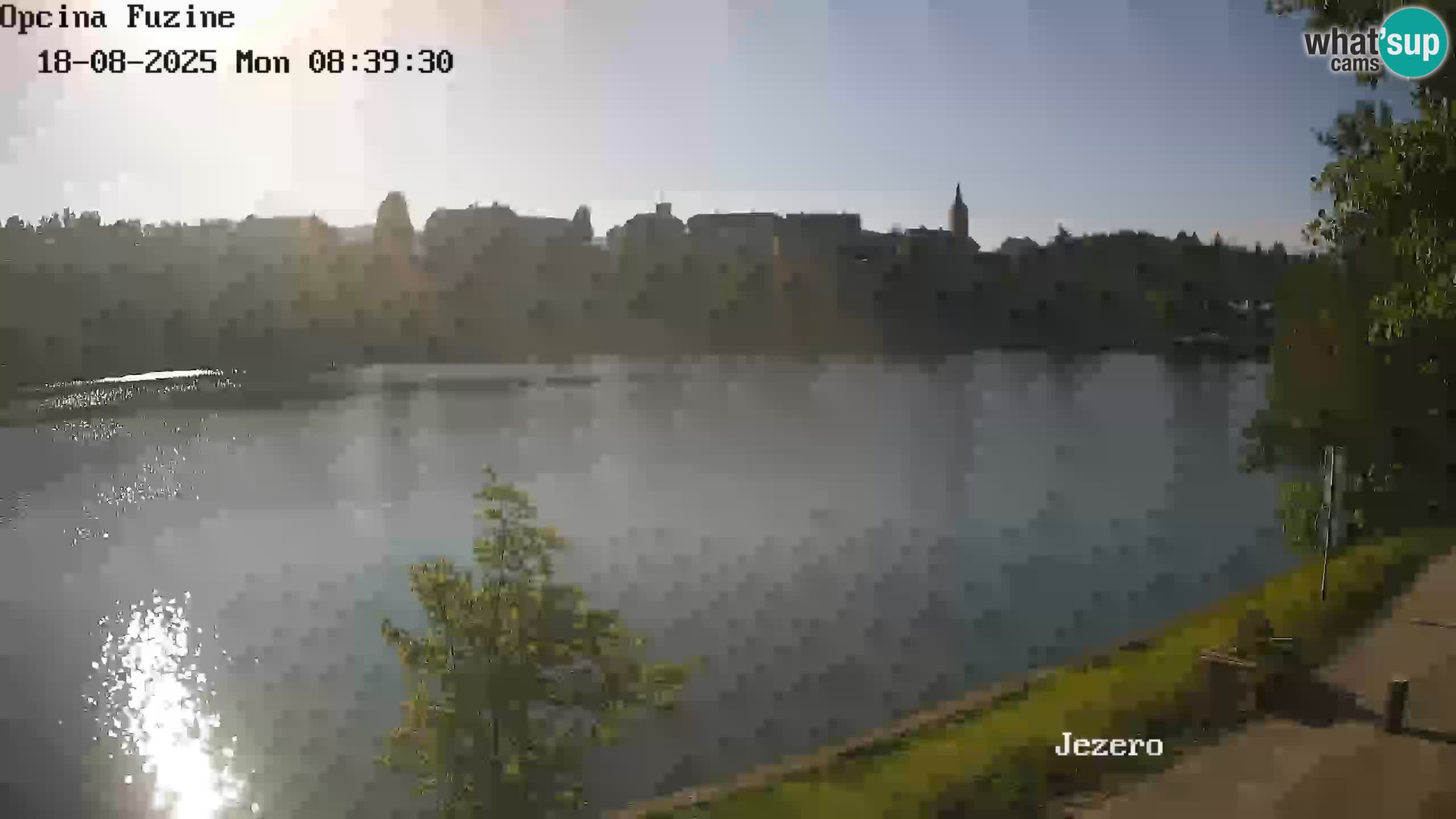 Bajersko Jezero camera en vivo lago Bajer Fužine