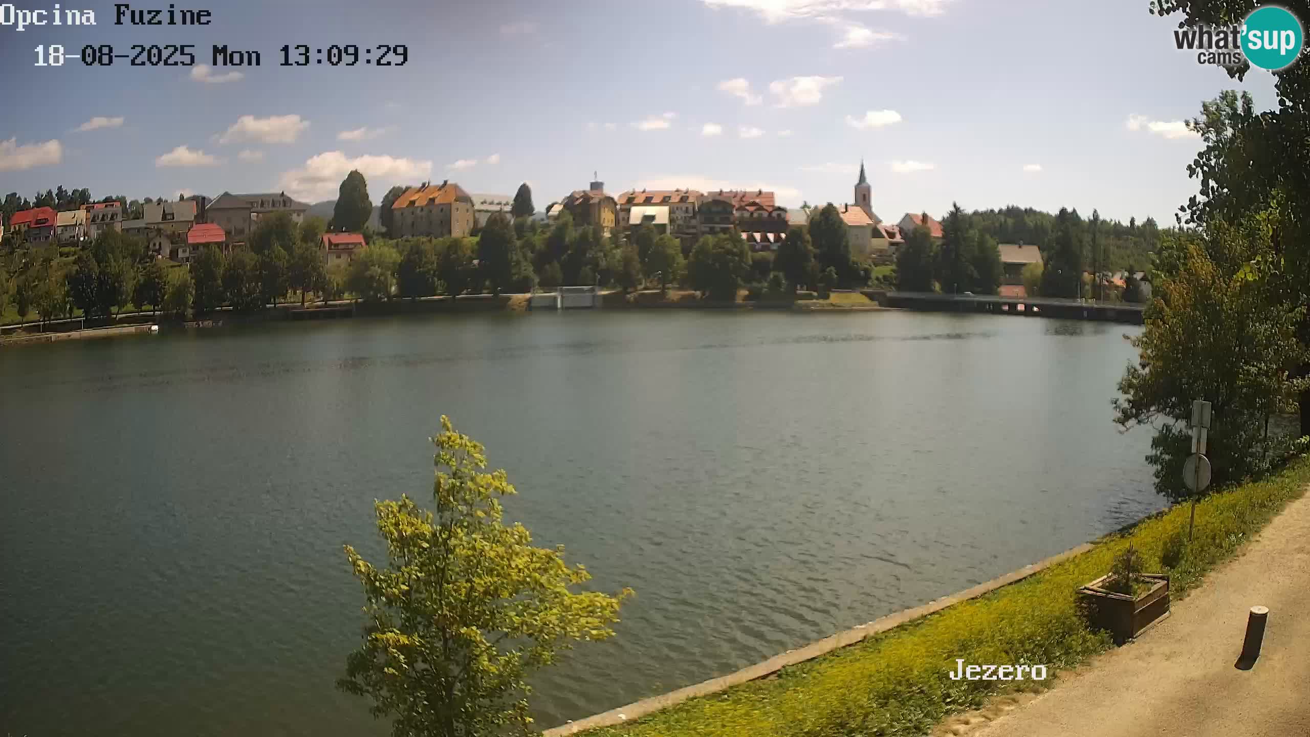 Lago Bajer livecam Bajersko Jezero Fužine