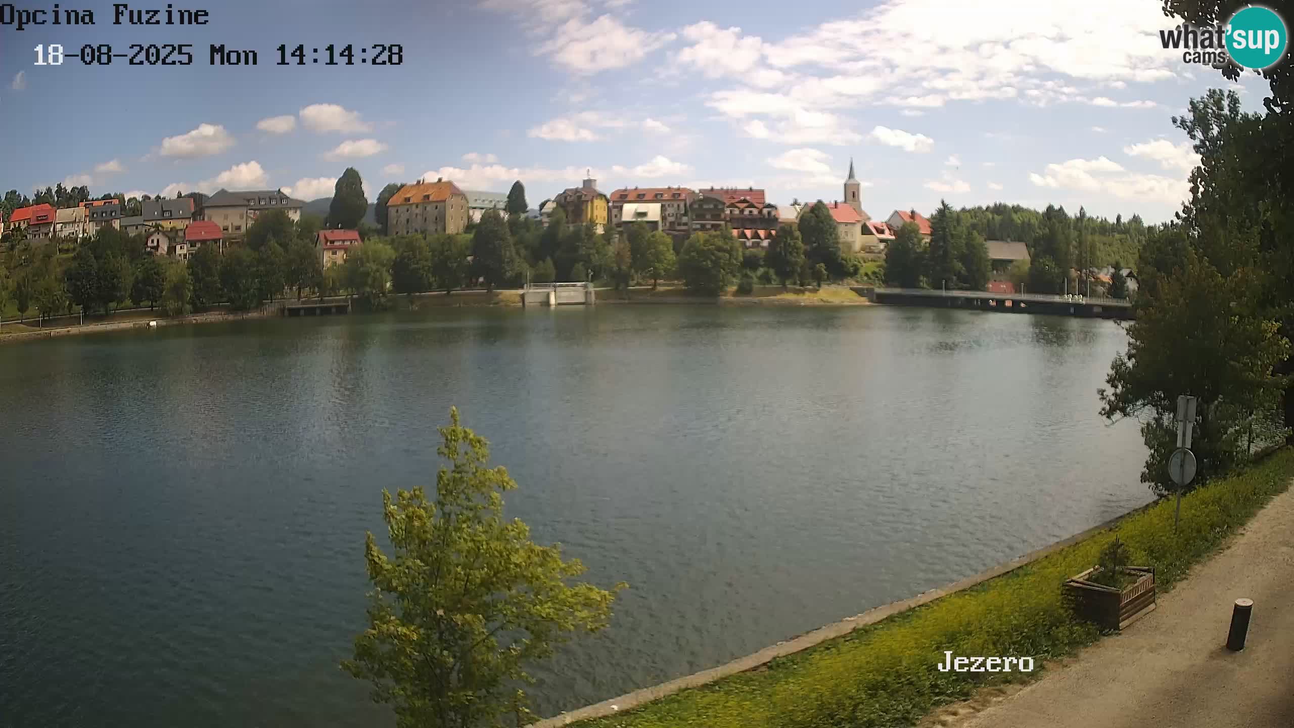 Kamera v živo Bajersko Jezero Fužine