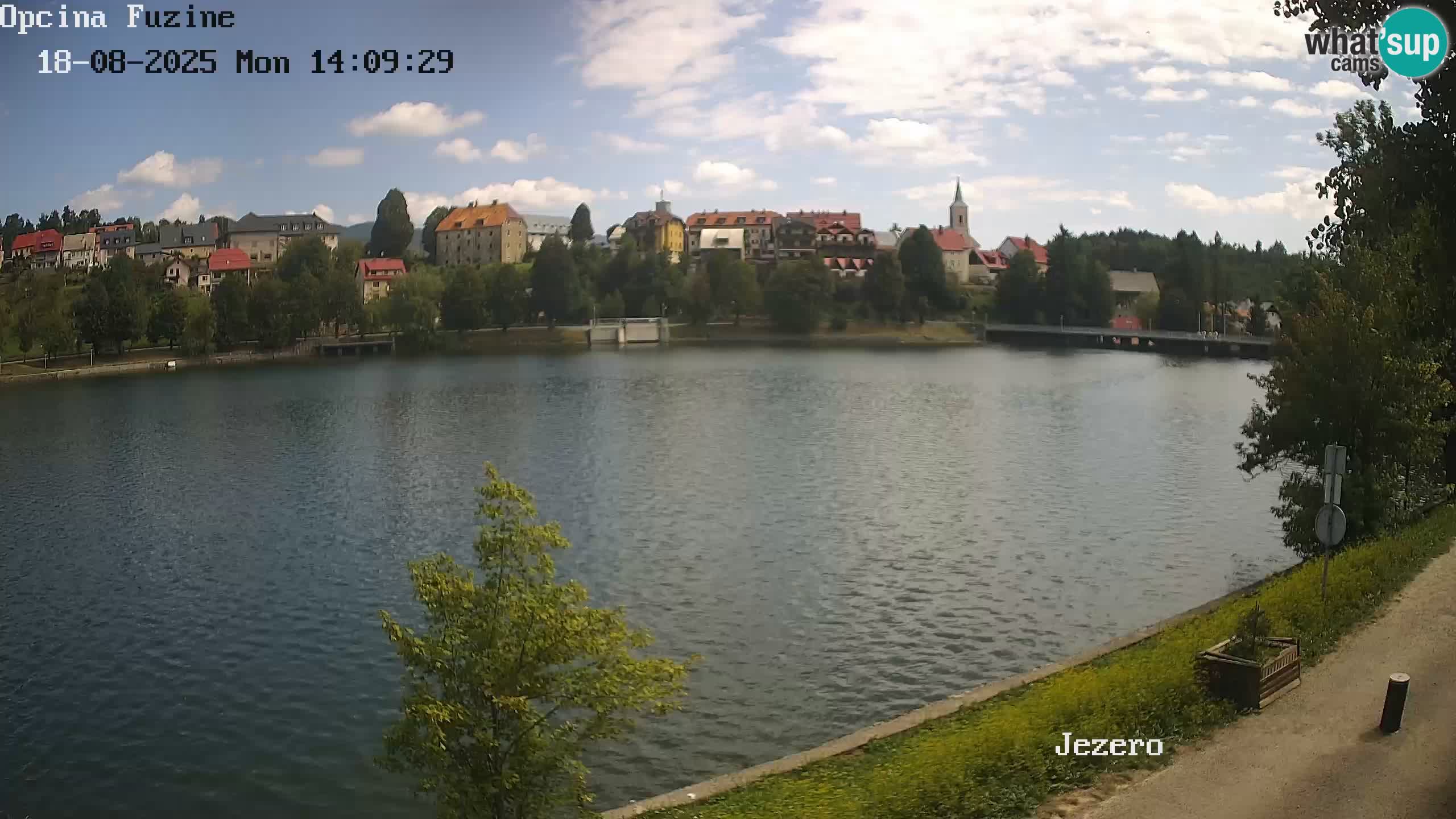 Bajersko Jezero camera en vivo lago Bajer Fužine