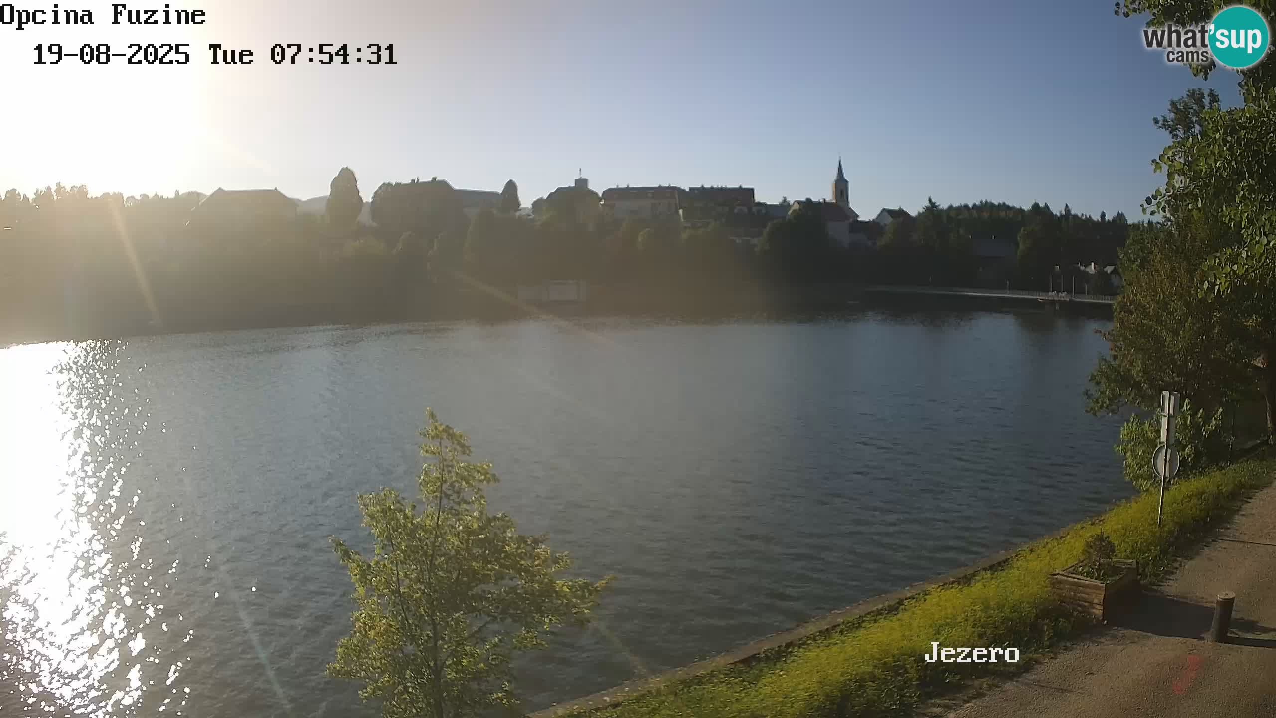 Kamera v živo Bajersko Jezero Fužine