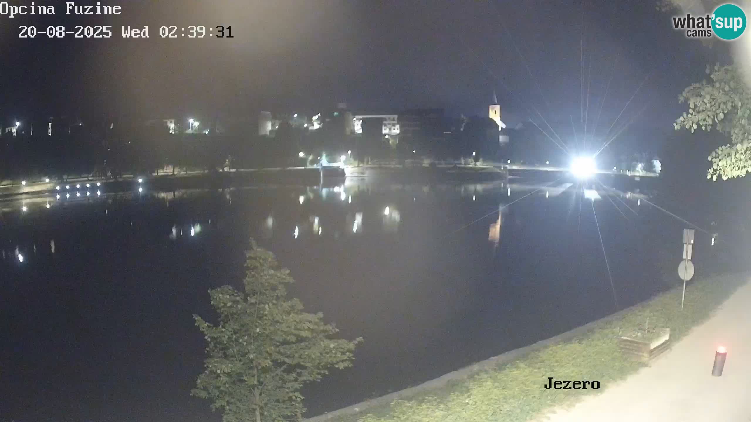 Kamera v živo Bajersko Jezero Fužine