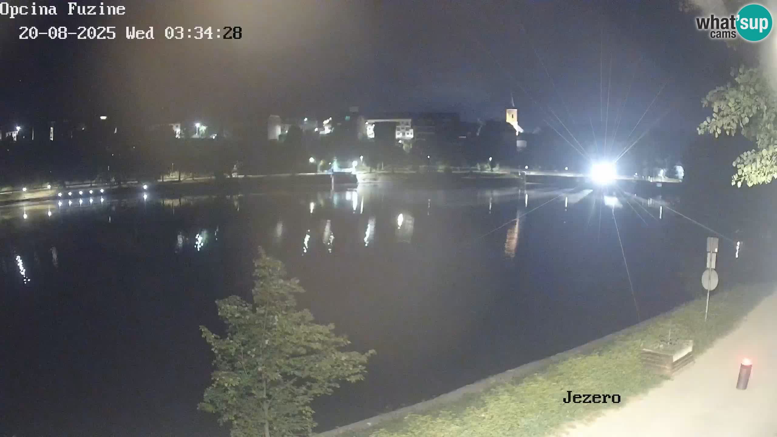 Lago Bajer livecam Bajersko Jezero Fužine