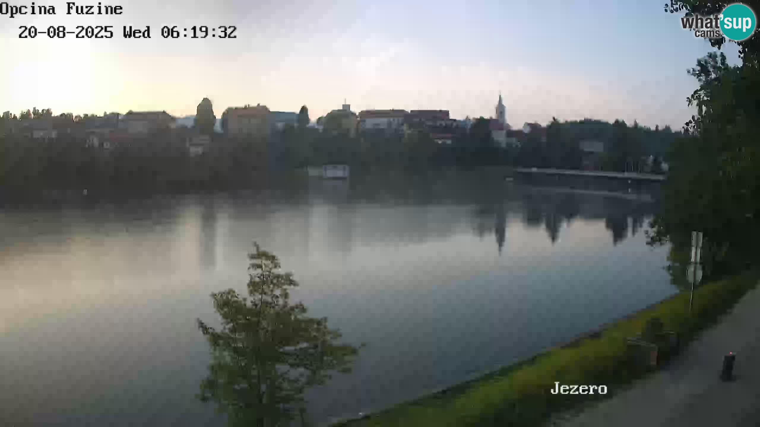Lago Bajer livecam Bajersko Jezero Fužine