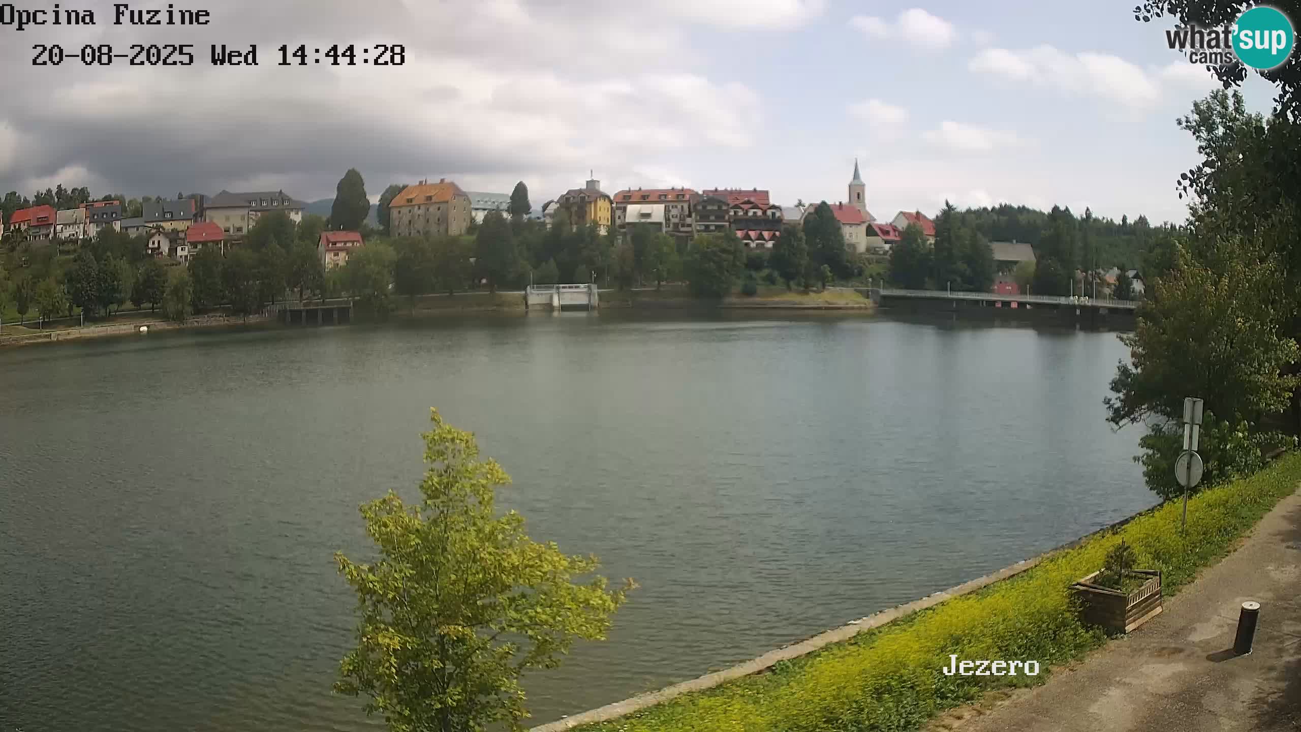 Lago Bajer livecam Bajersko Jezero Fužine