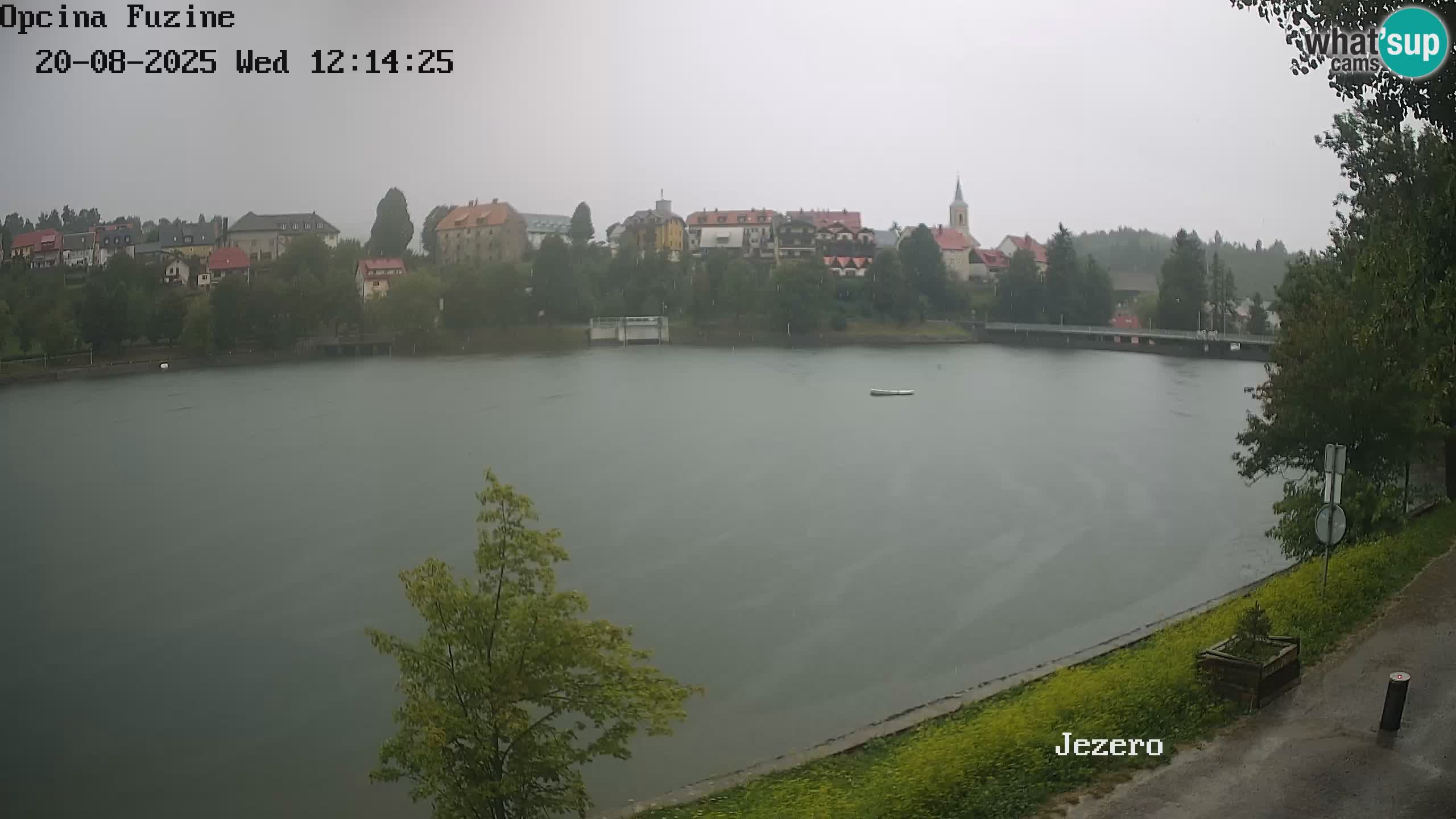 Bajersko Jezero web kamera Fužine
