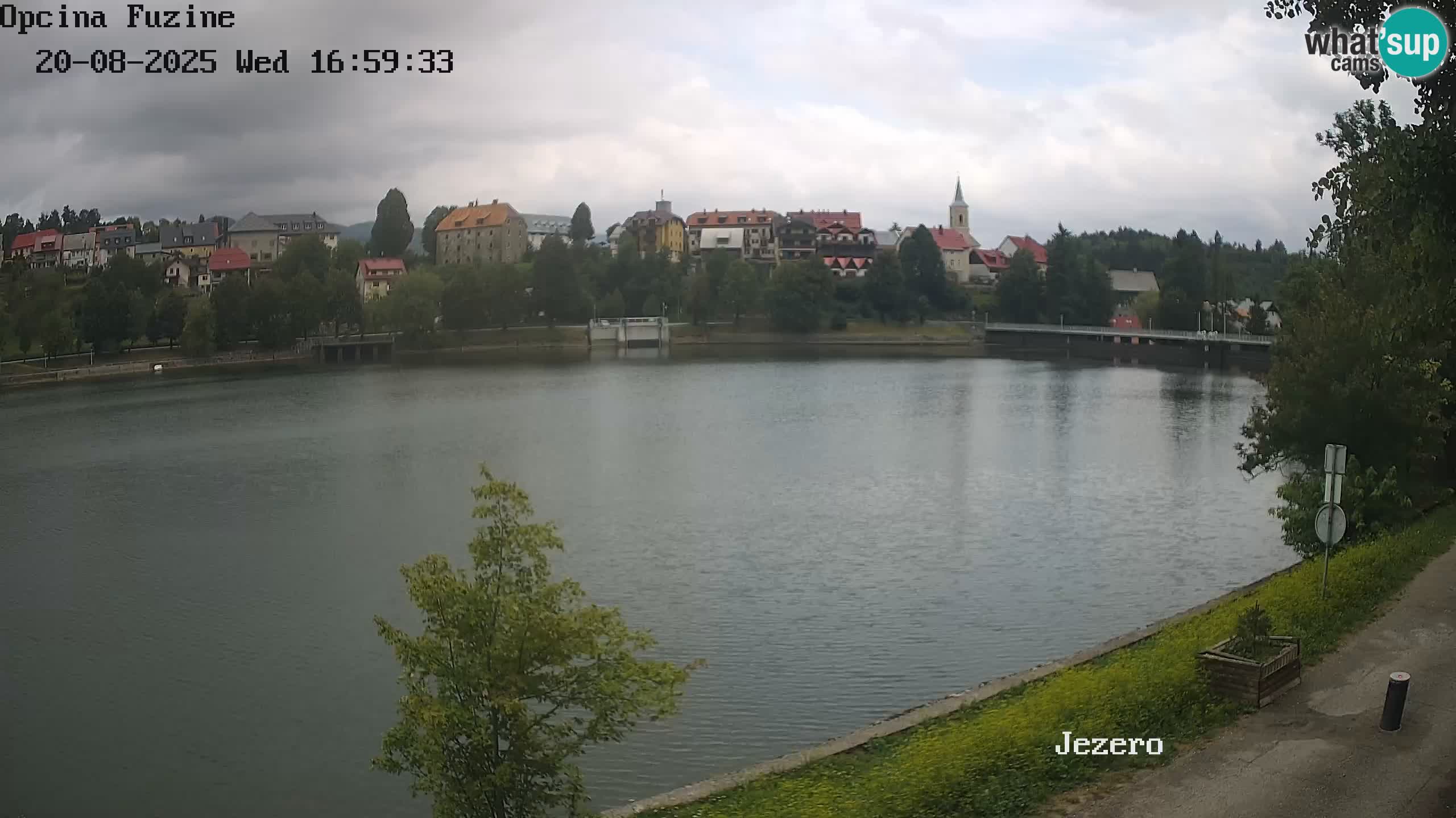 Lago Bajer livecam Bajersko Jezero Fužine