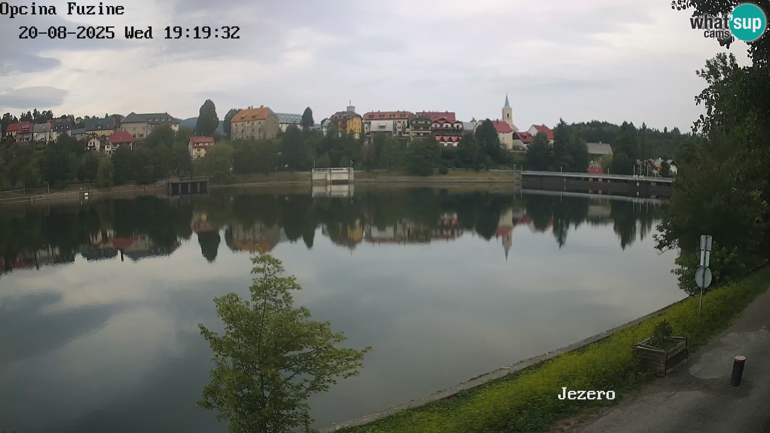 Lago Bajer livecam Bajersko Jezero Fužine