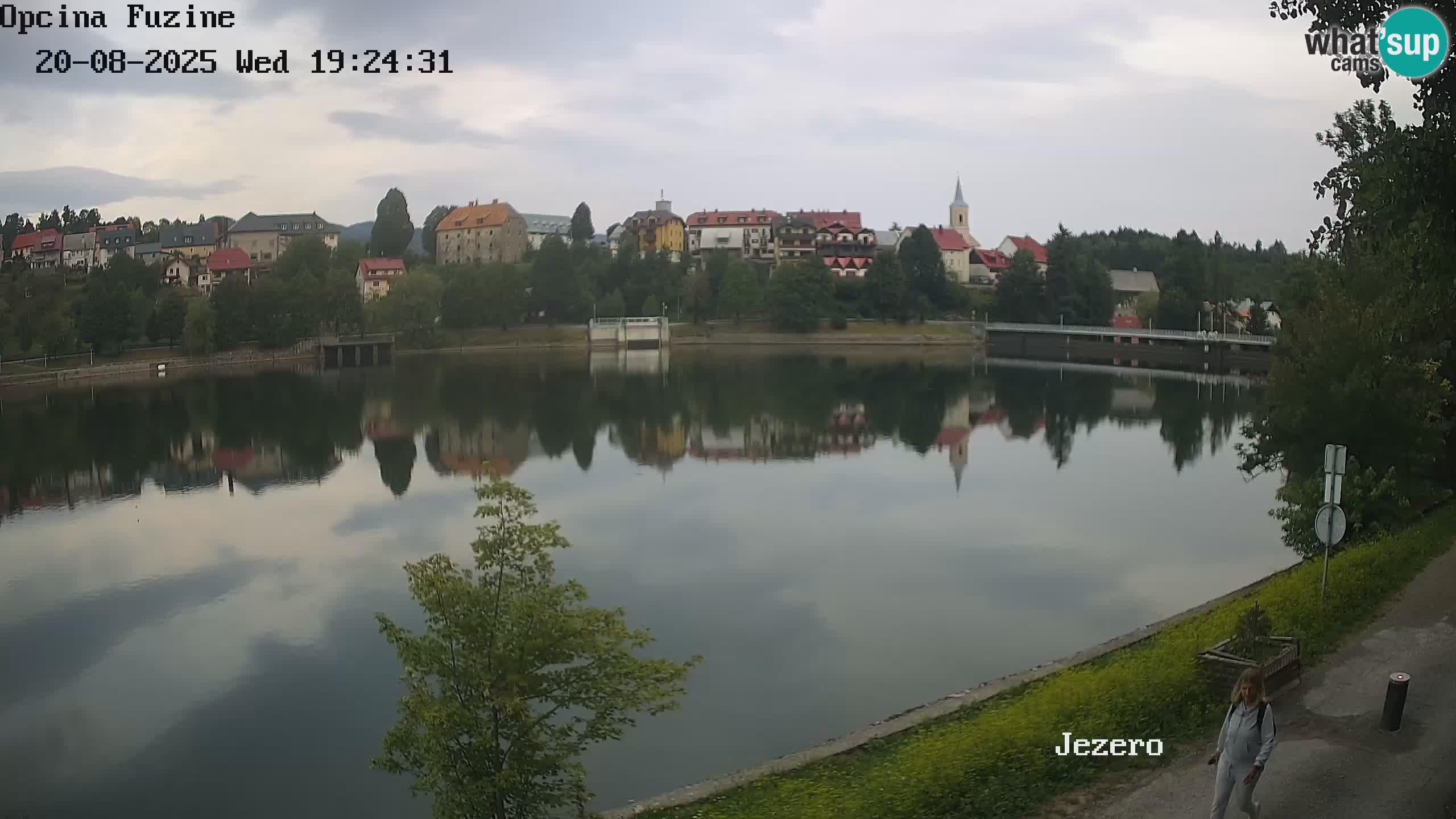 Kamera v živo Bajersko Jezero Fužine