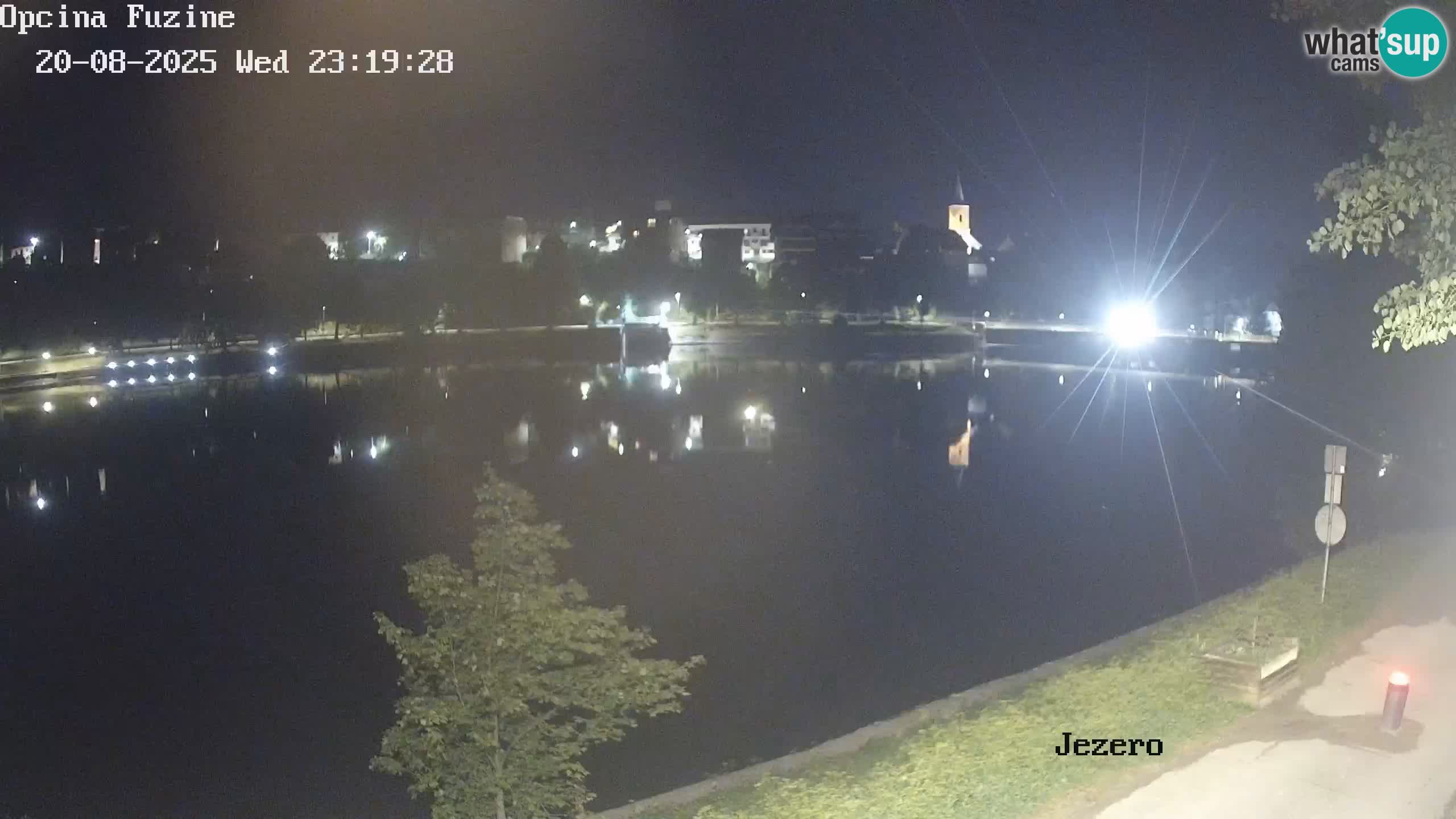 Kamera v živo Bajersko Jezero Fužine