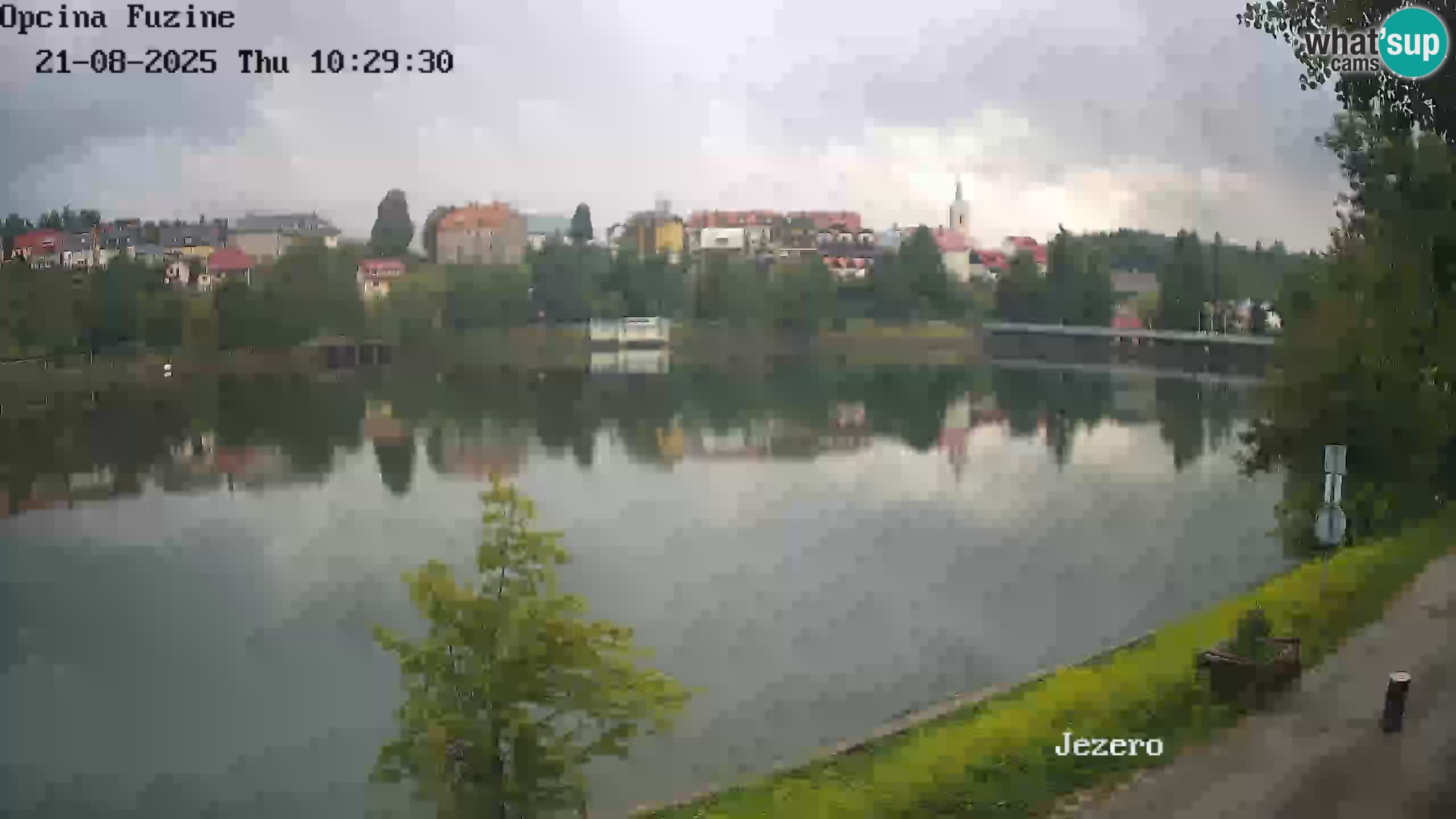 Bajersko Jezero camera en vivo lago Bajer Fužine
