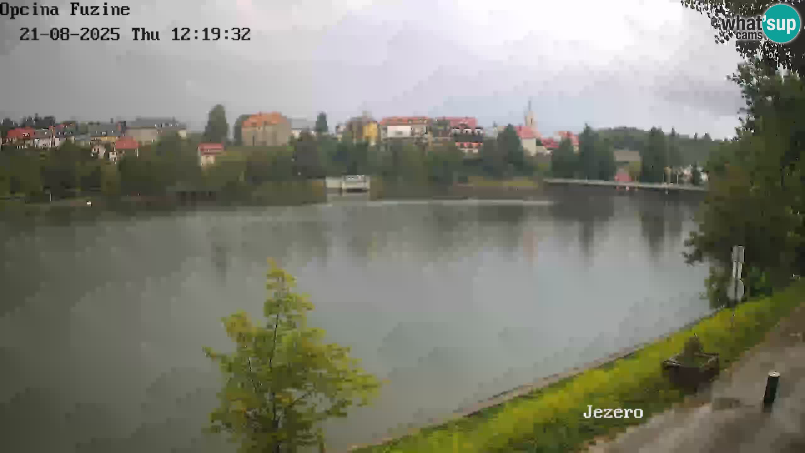 Bajersko Jezero web kamera Fužine
