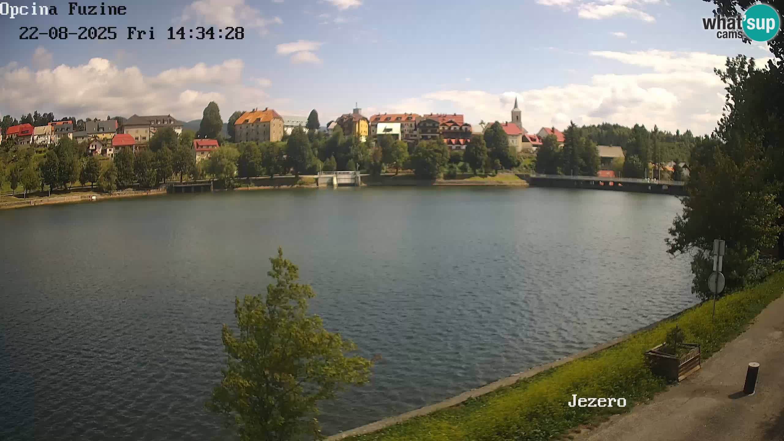 Bajersko Jezero camera en vivo lago Bajer Fužine