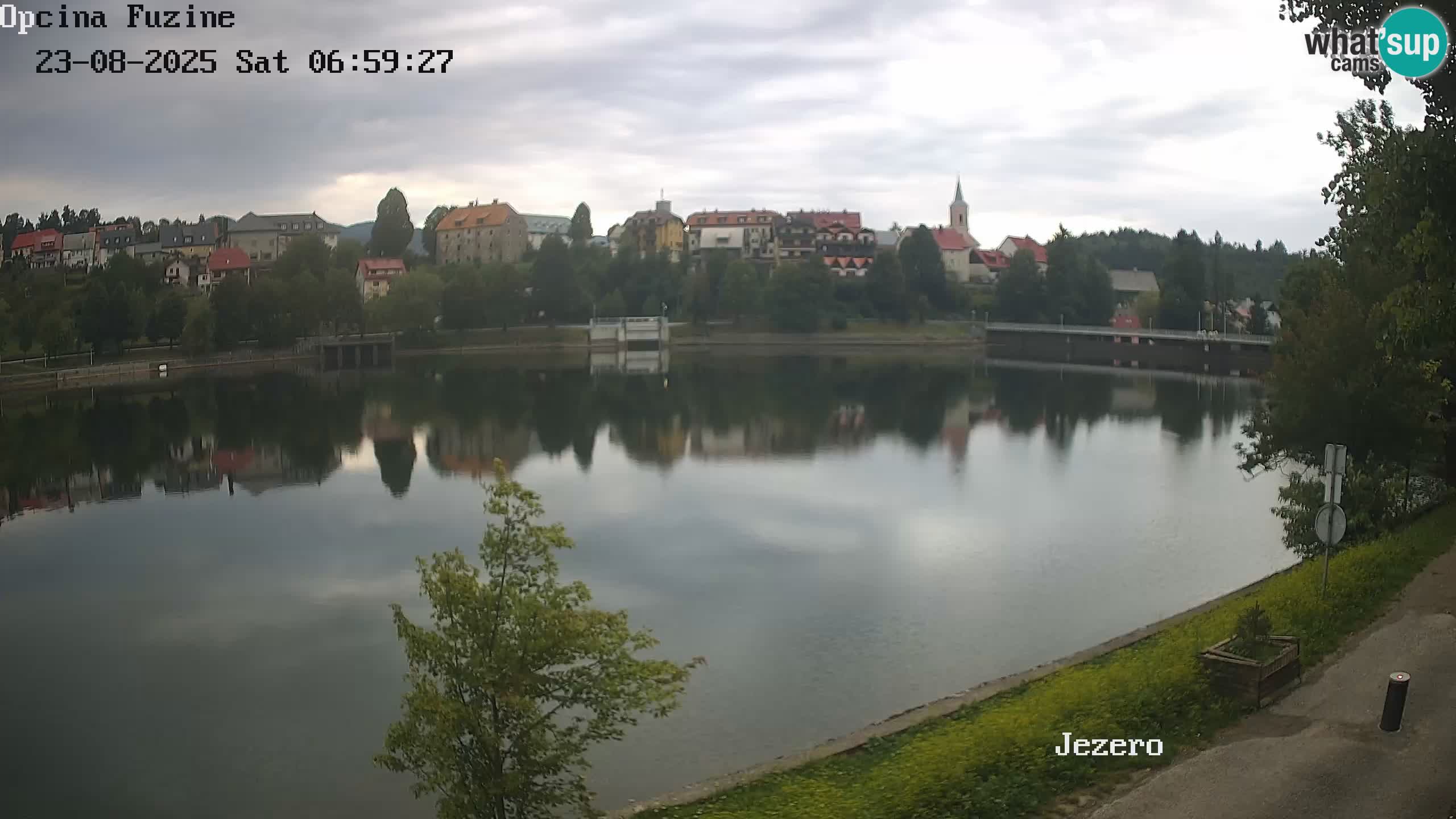 Bajersko Jezero camera en vivo lago Bajer Fužine