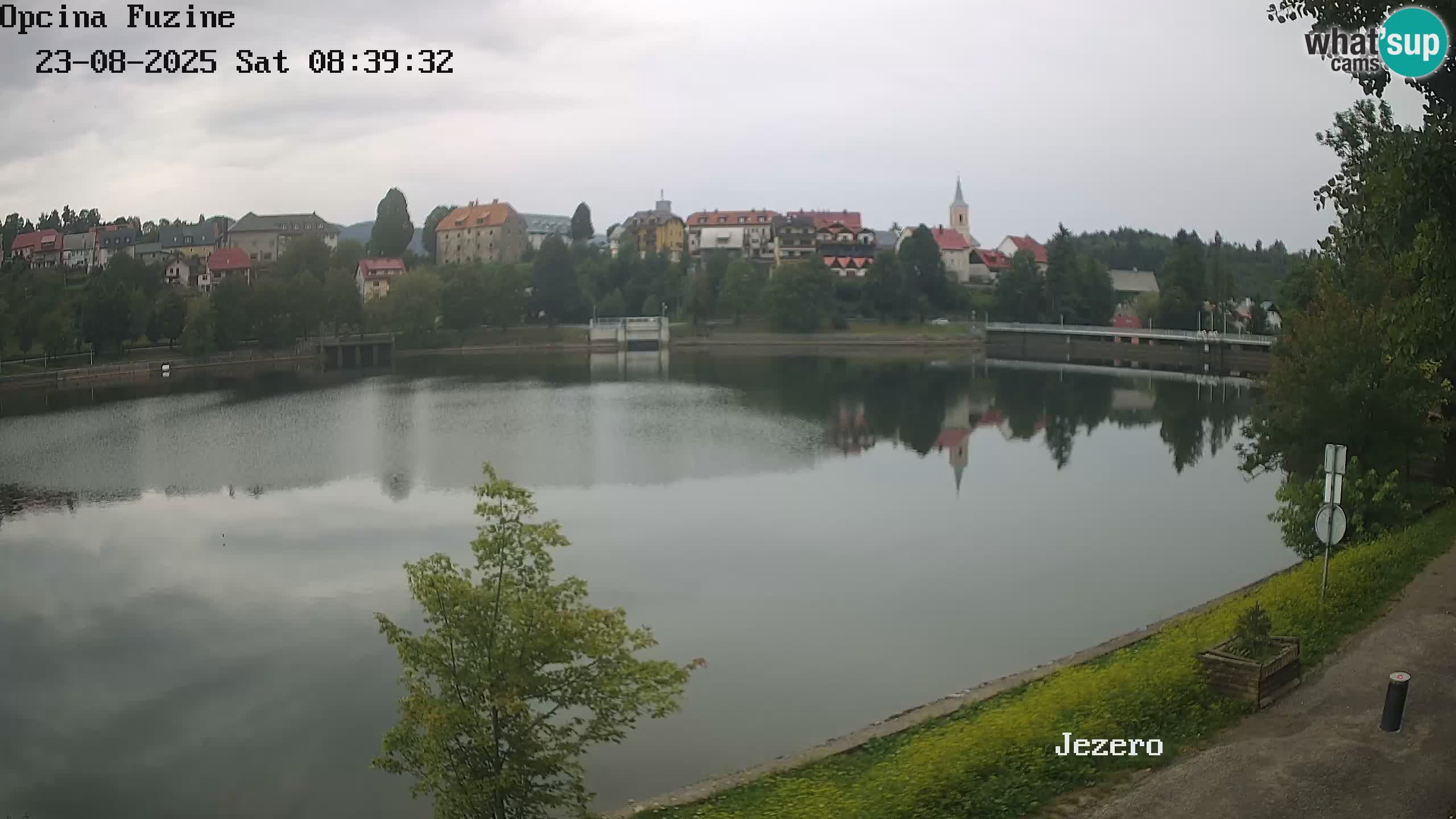 Kamera v živo Bajersko Jezero Fužine