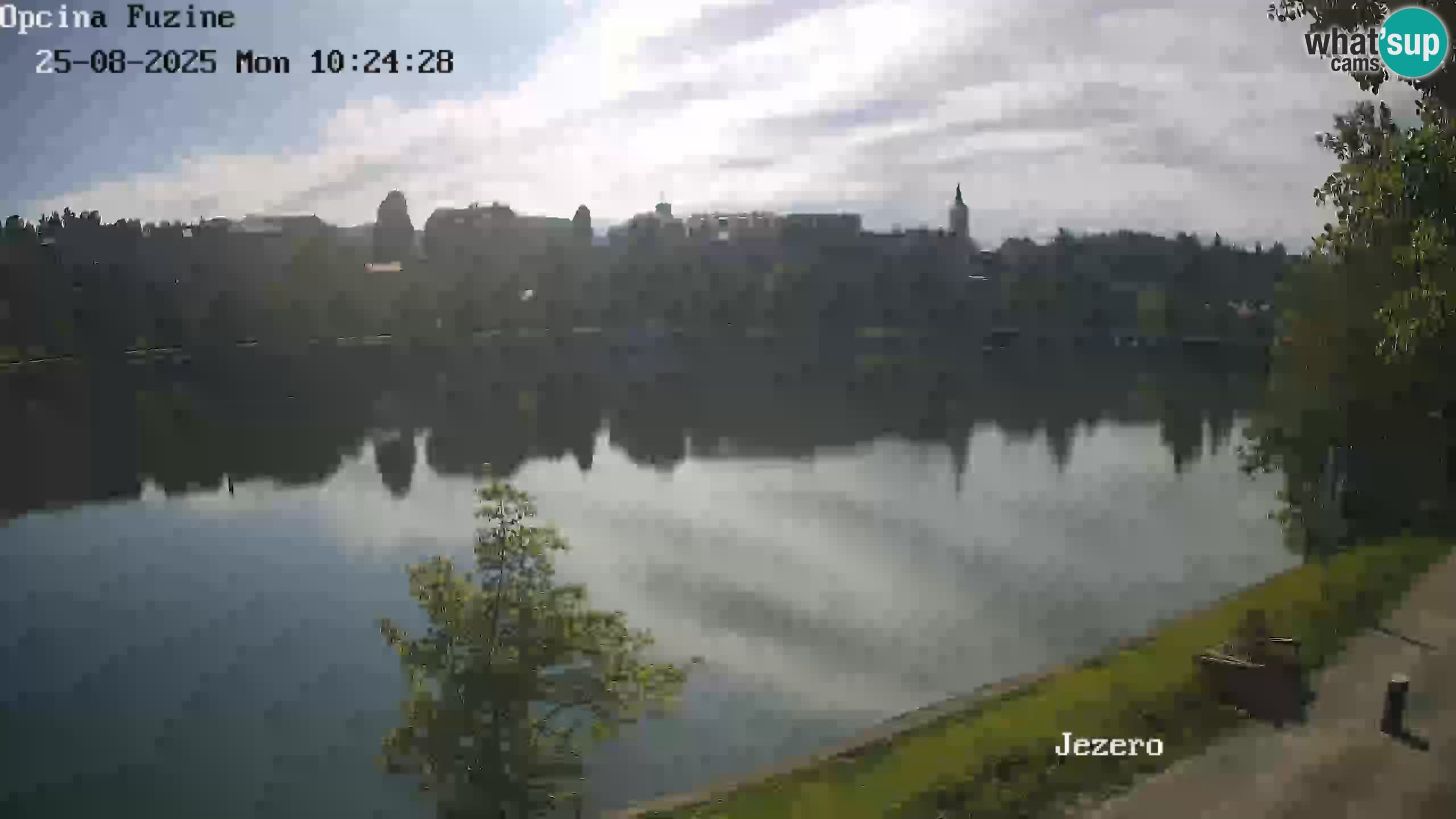 Kamera v živo Bajersko Jezero Fužine