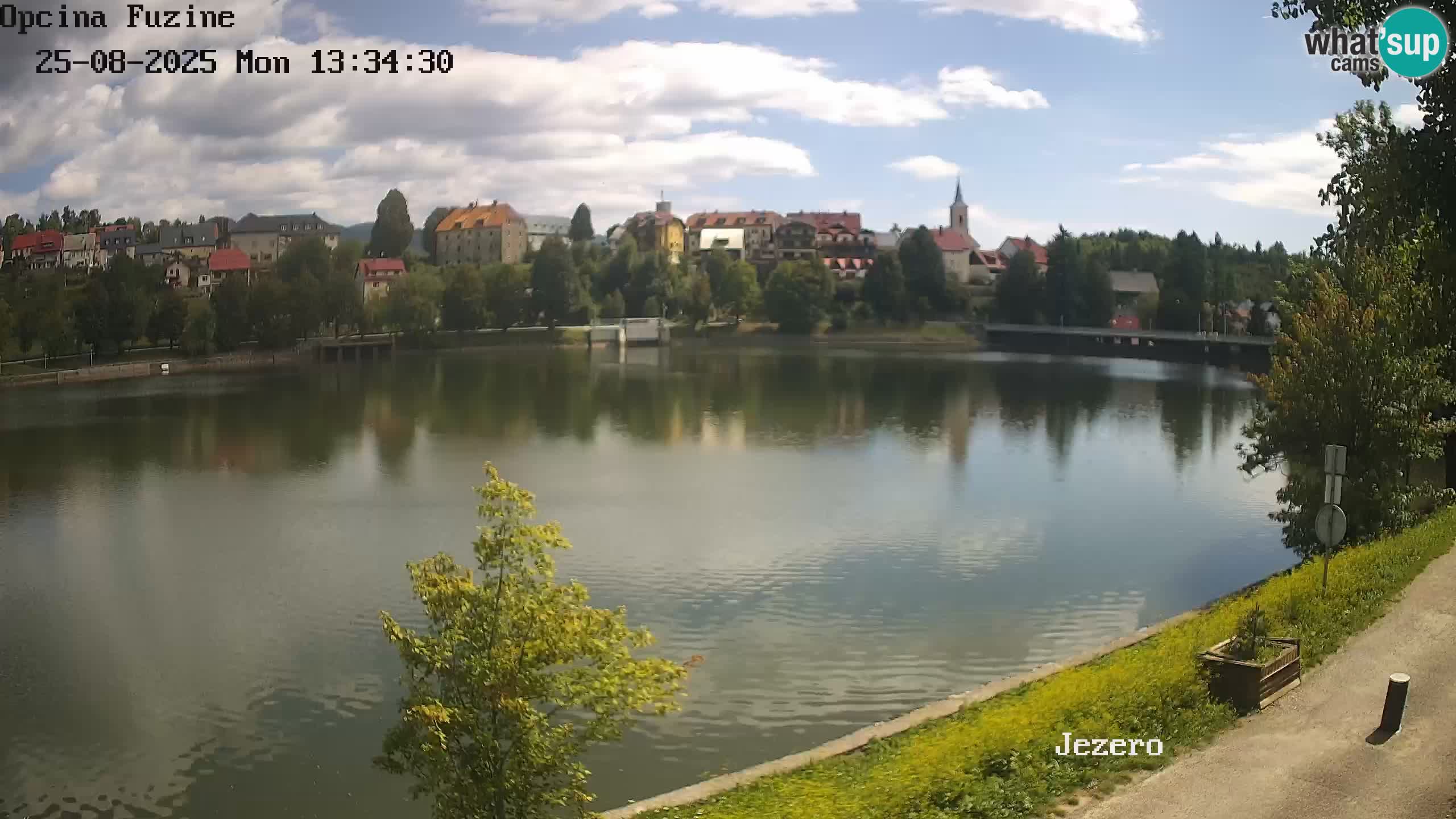 Kamera v živo Bajersko Jezero Fužine