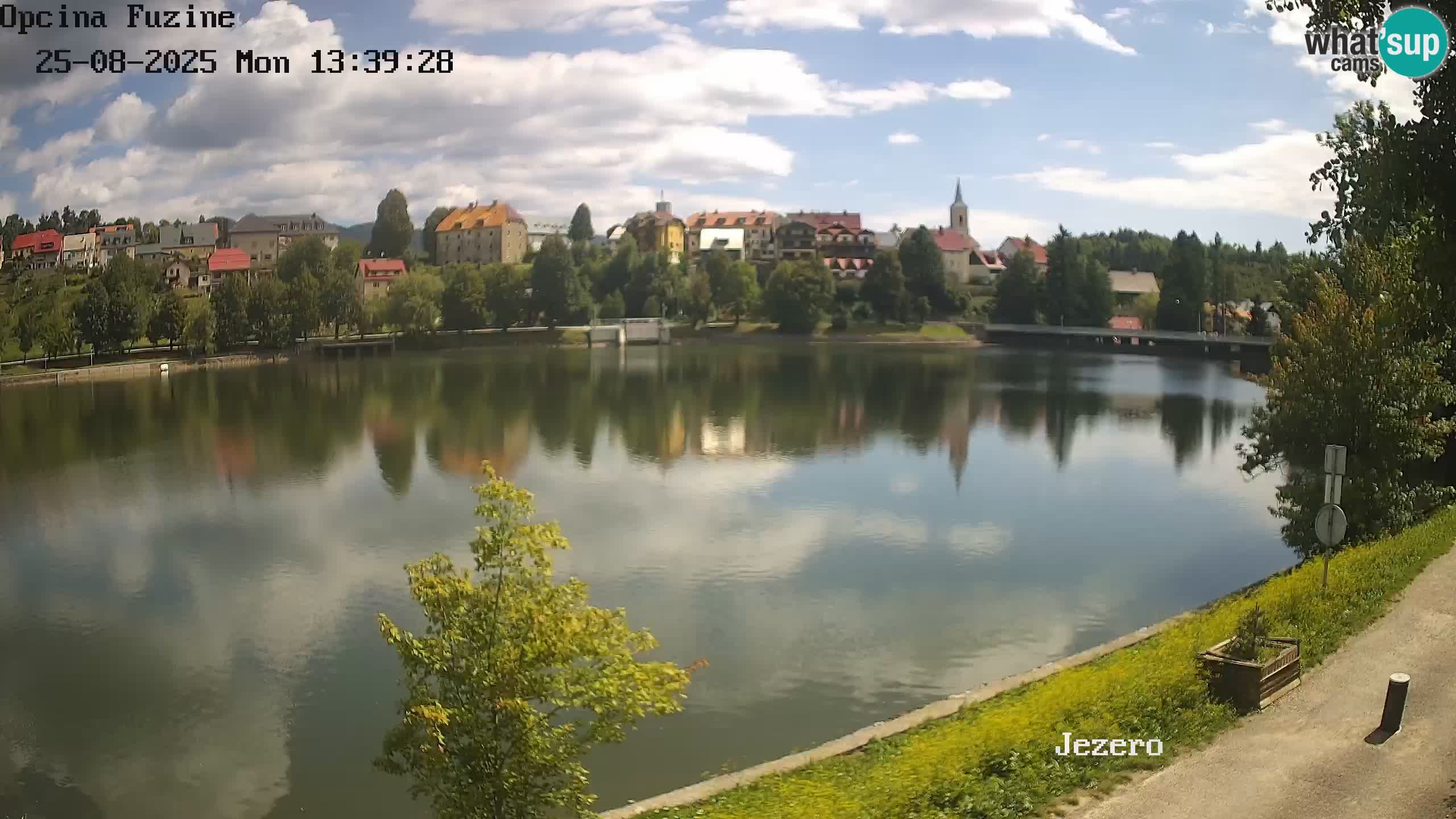 Kamera v živo Bajersko Jezero Fužine