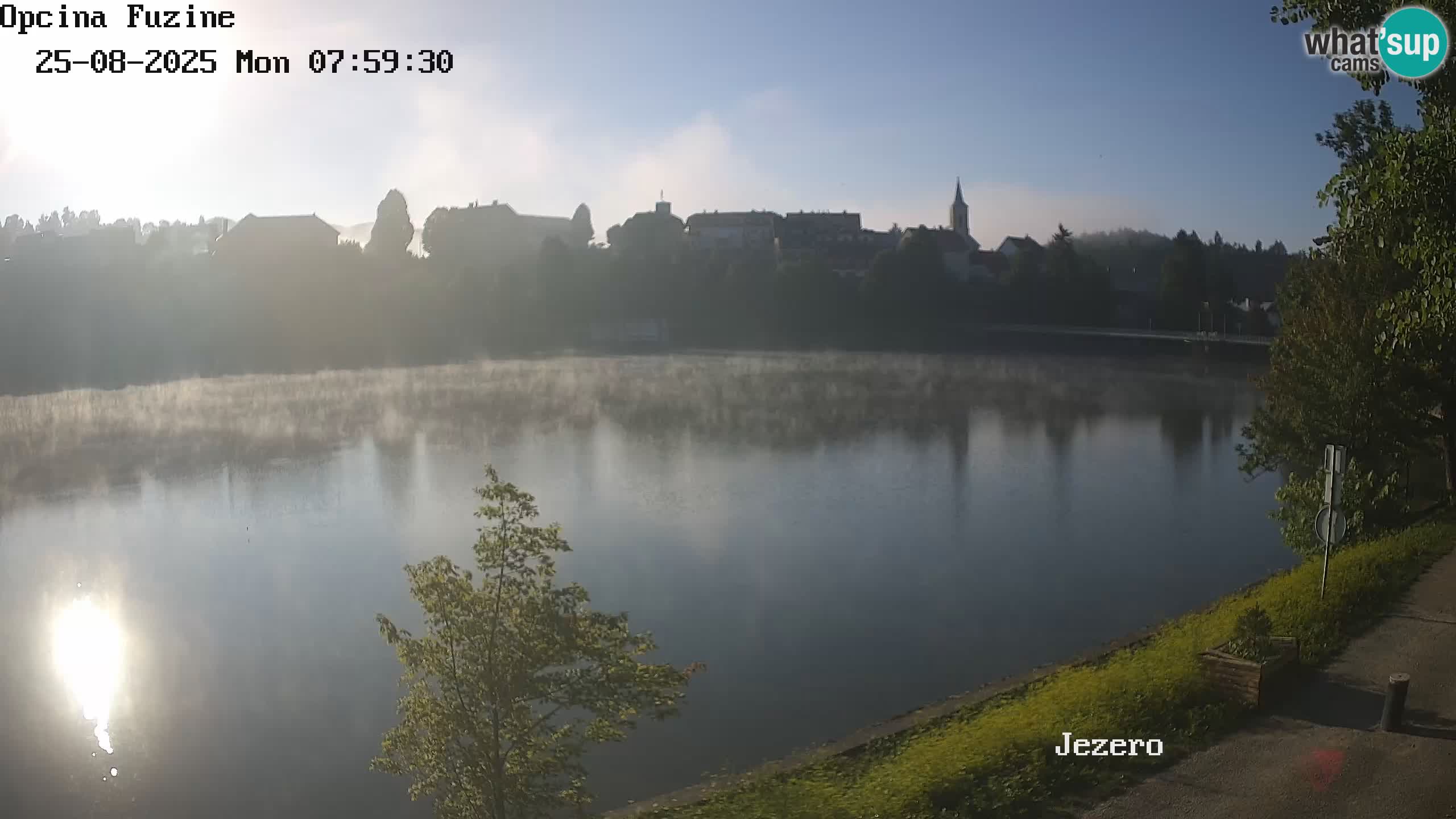 Kamera v živo Bajersko Jezero Fužine