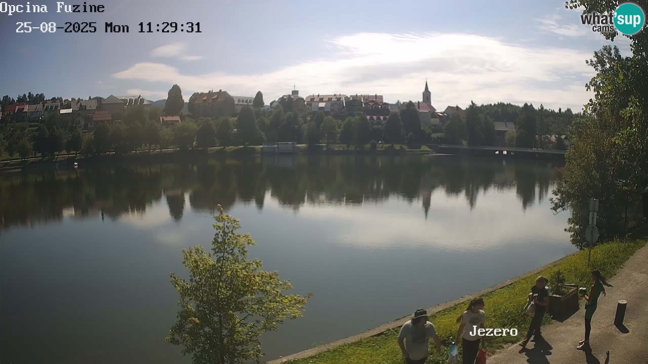 Kamera v živo Bajersko Jezero Fužine
