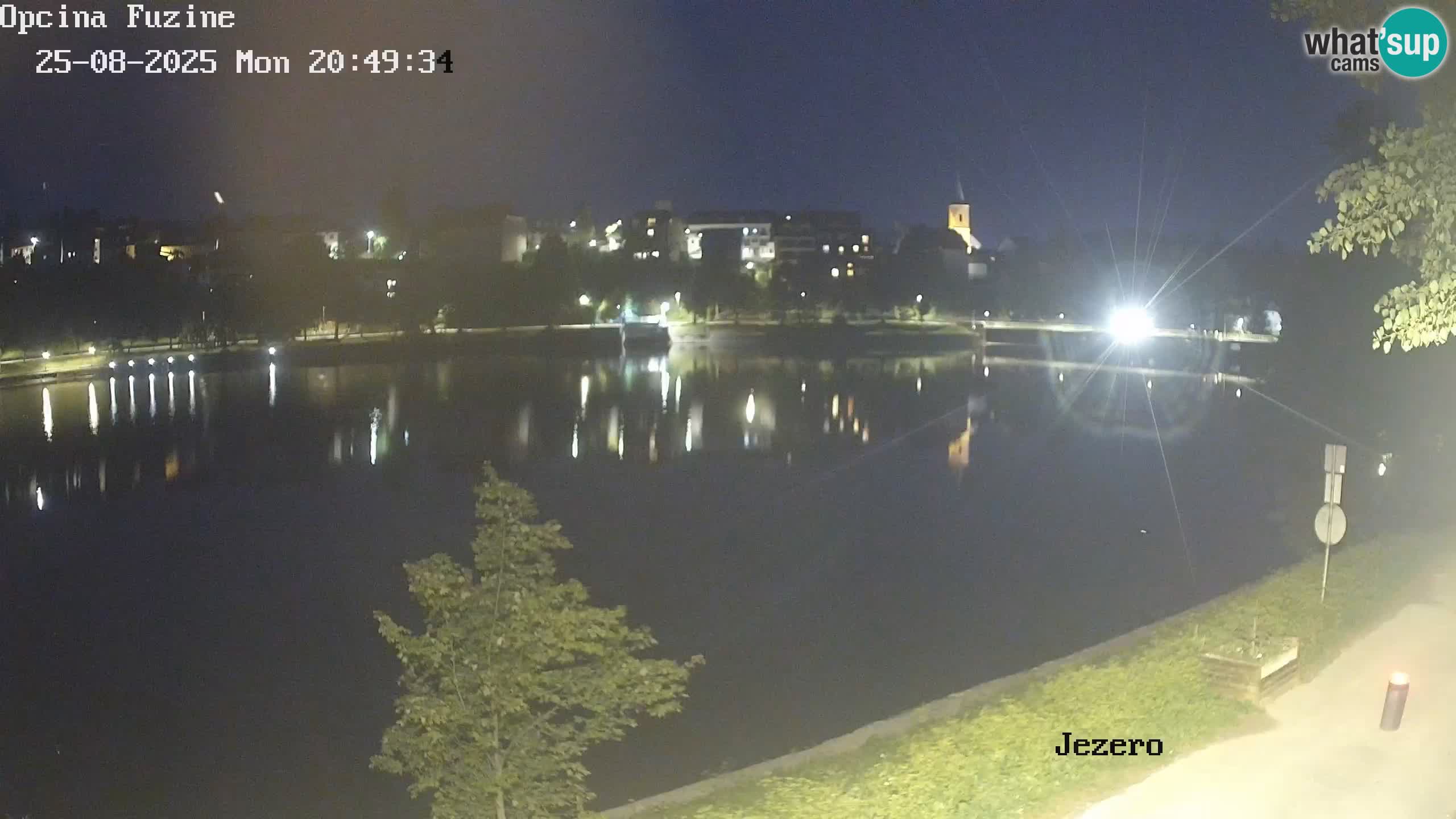 Kamera v živo Bajersko Jezero Fužine
