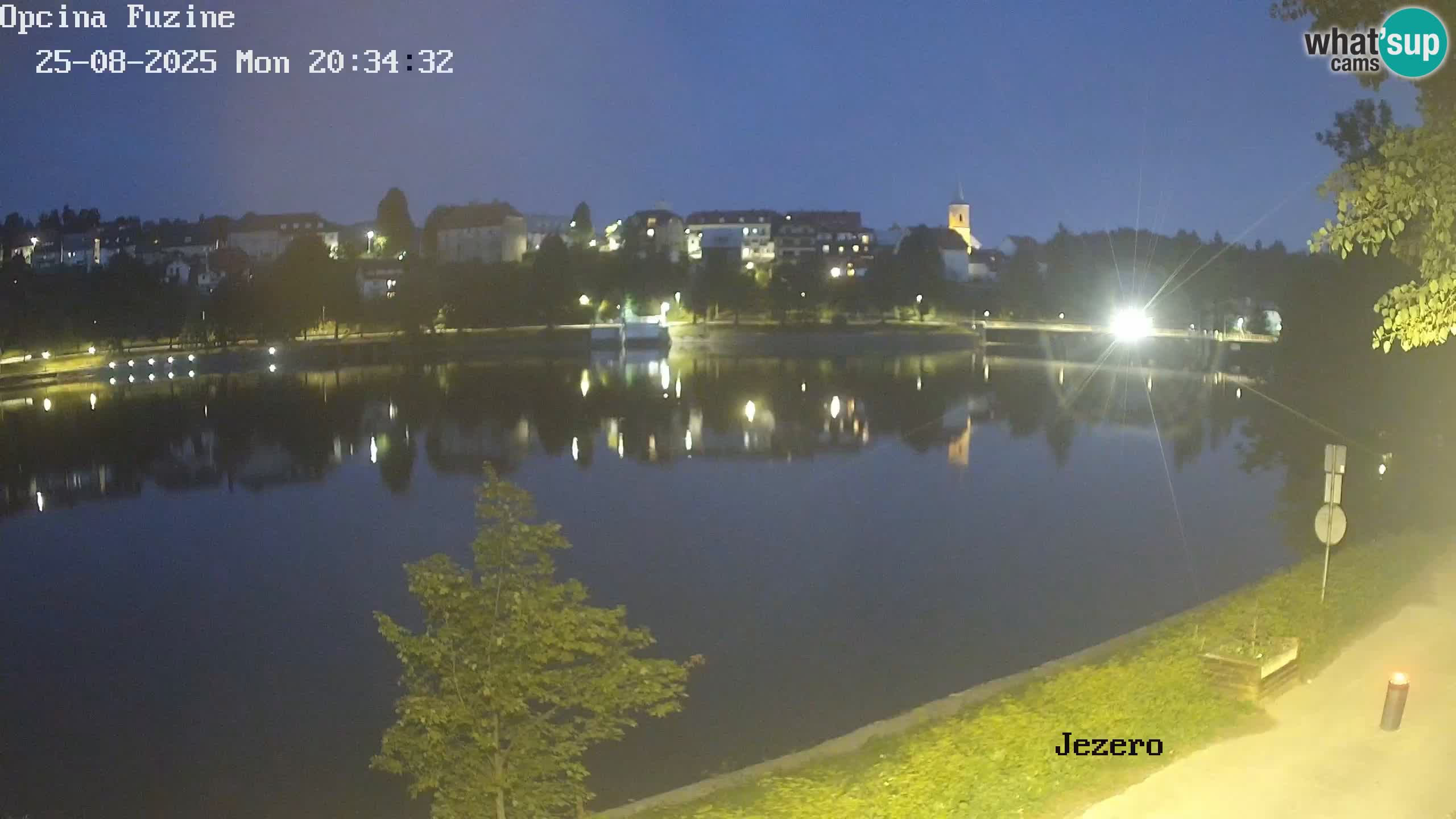 Kamera v živo Bajersko Jezero Fužine