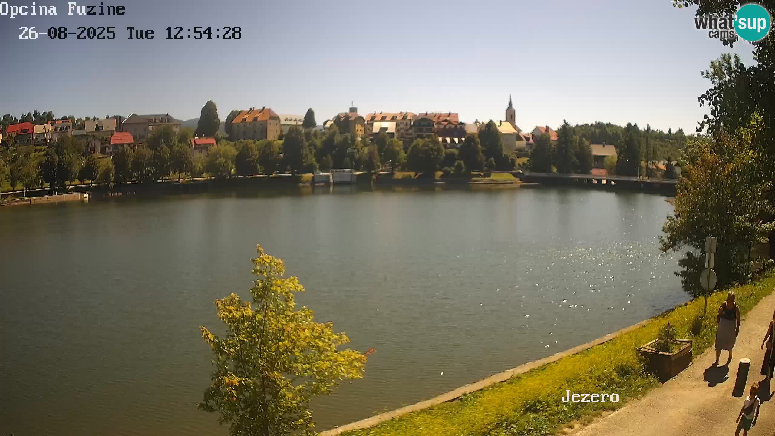 Lago Bajer livecam Bajersko Jezero Fužine