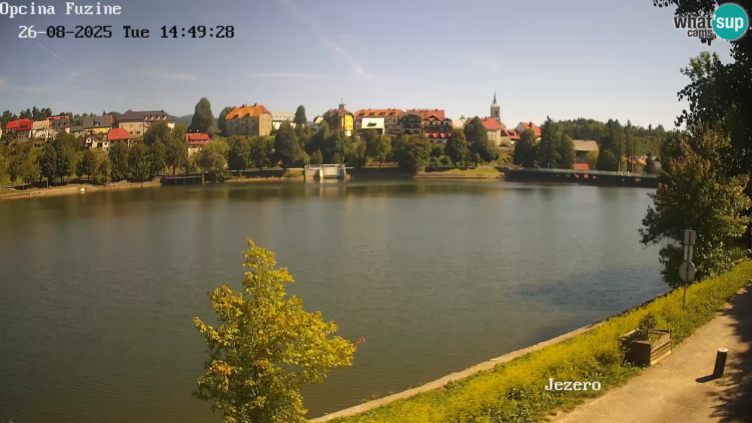 Bajersko Jezero camera en vivo lago Bajer Fužine