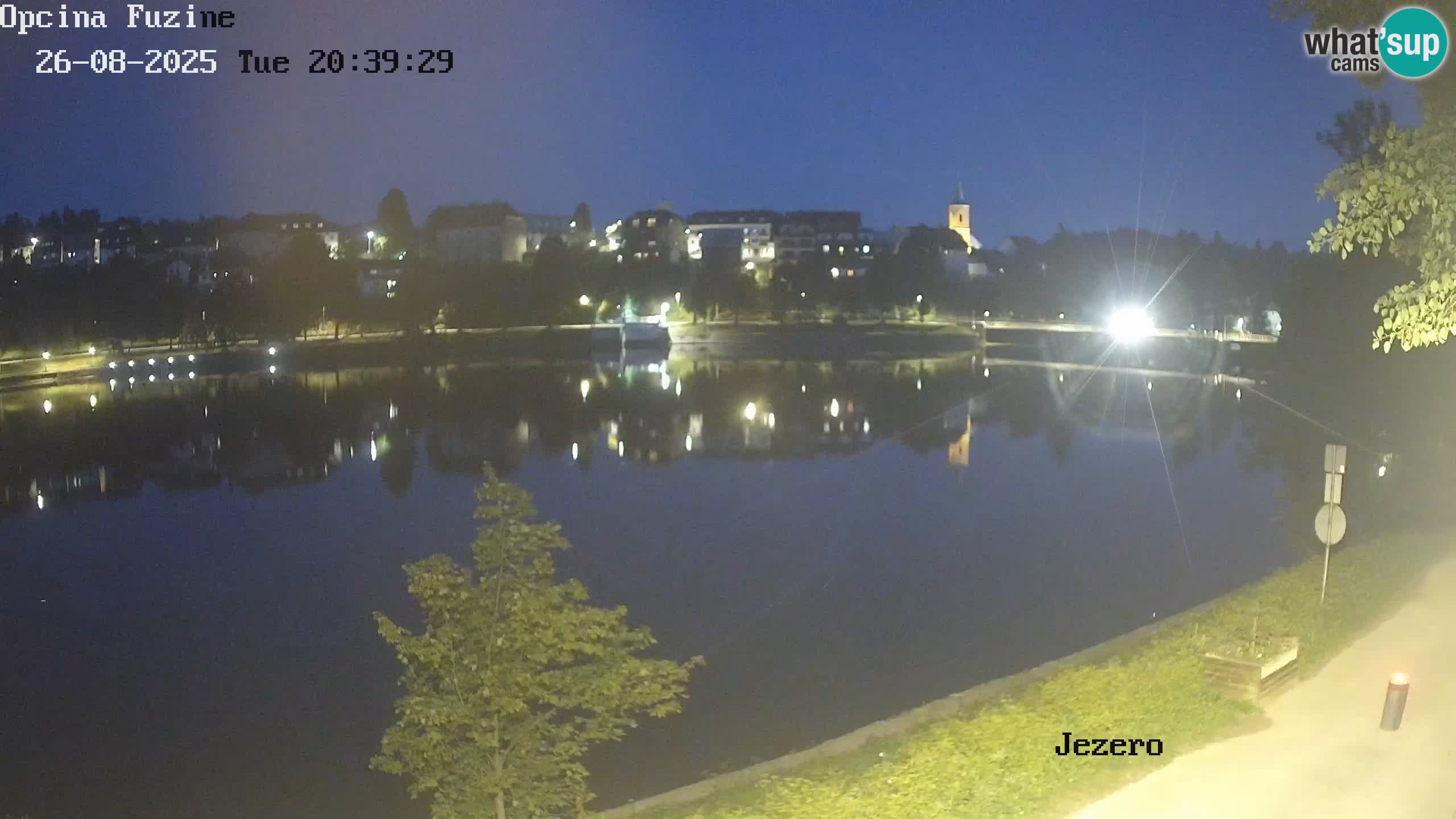 Lago Bajer livecam Bajersko Jezero Fužine