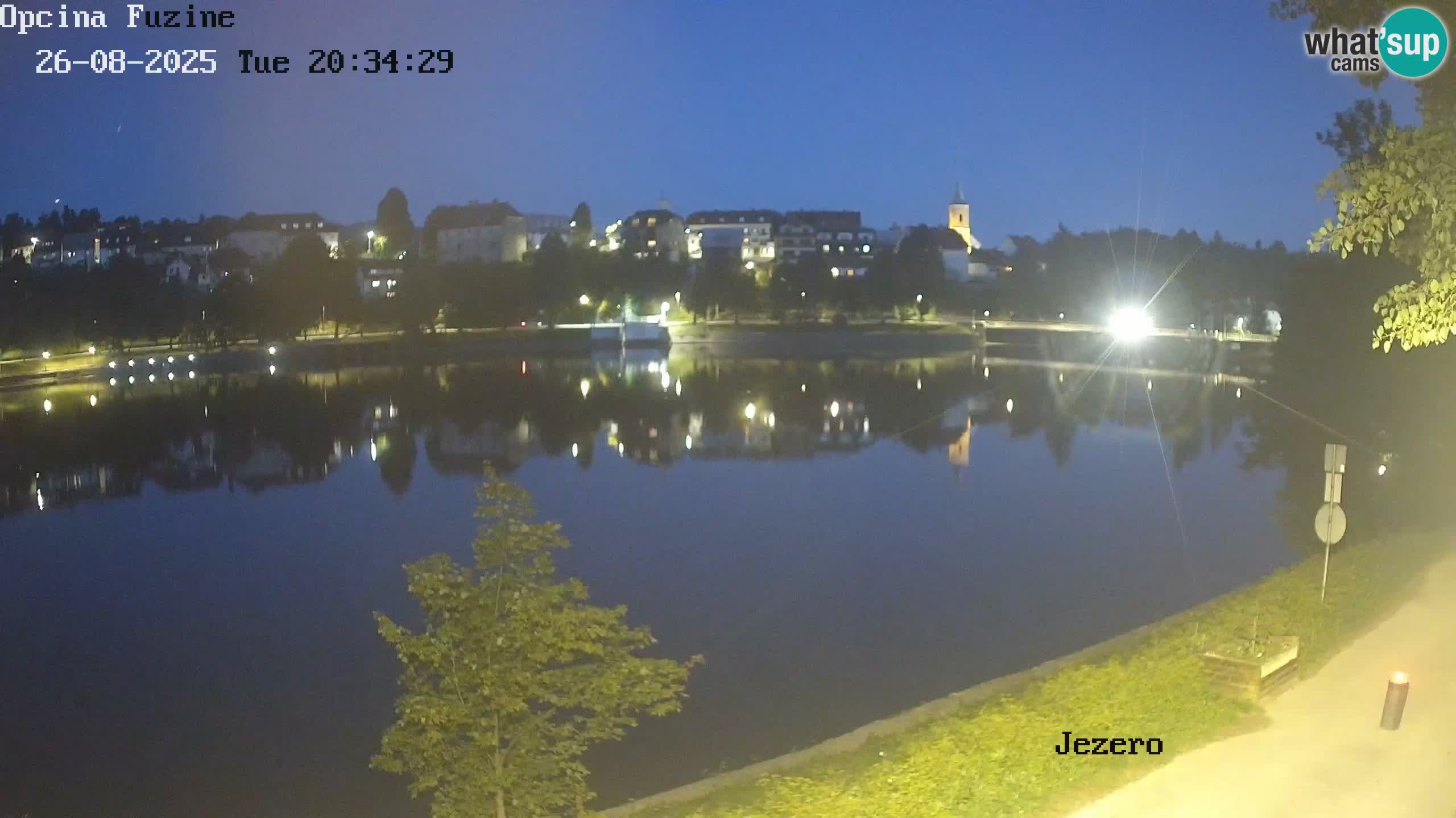 Lago Bajer livecam Bajersko Jezero Fužine