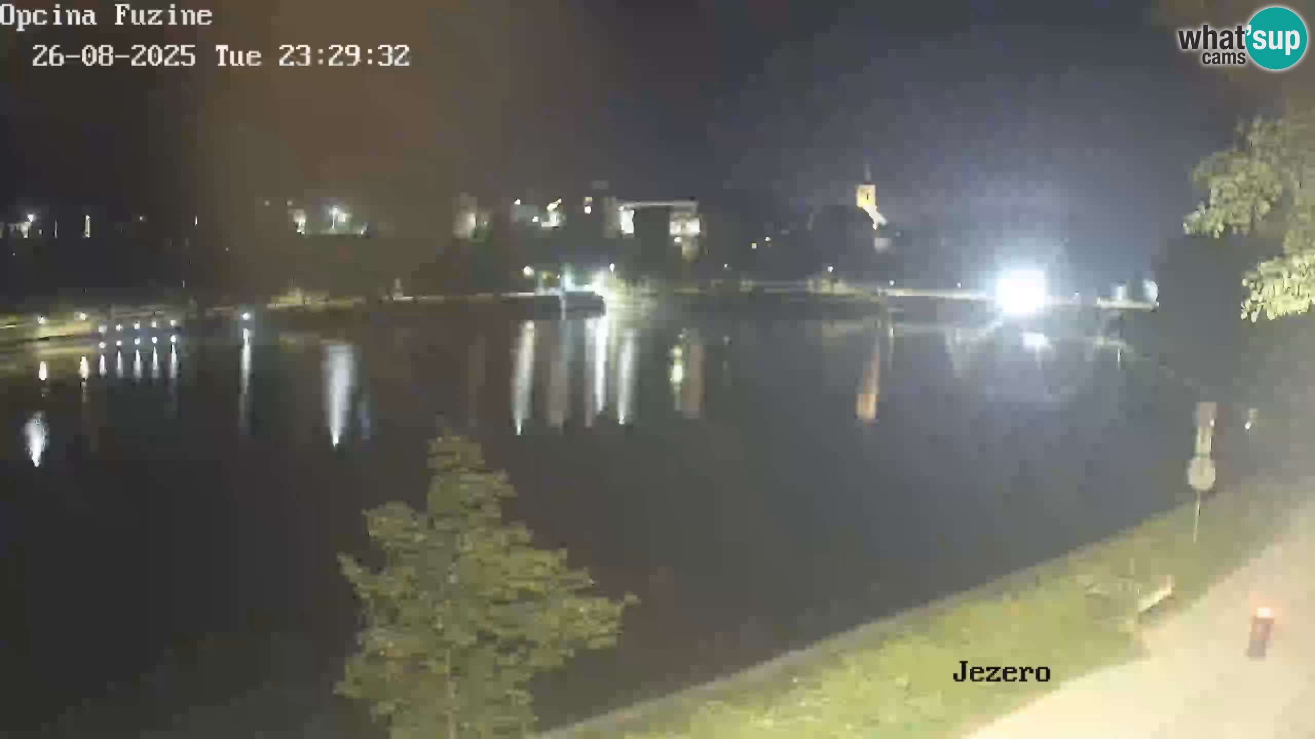 Kamera v živo Bajersko Jezero Fužine