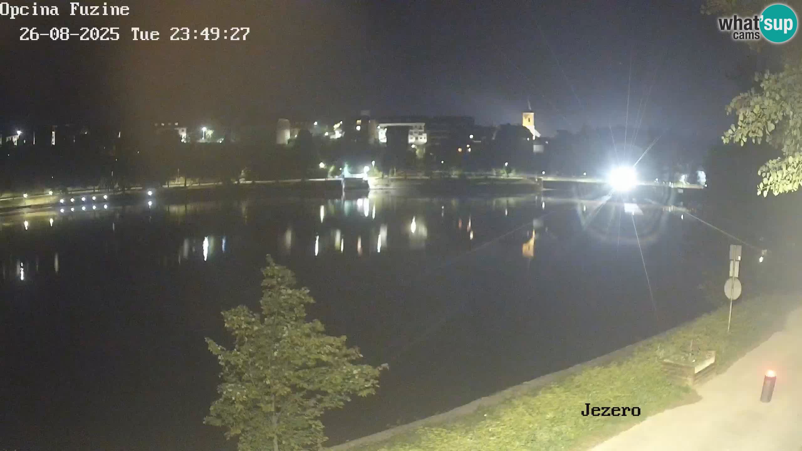 Lago Bajer livecam Bajersko Jezero Fužine