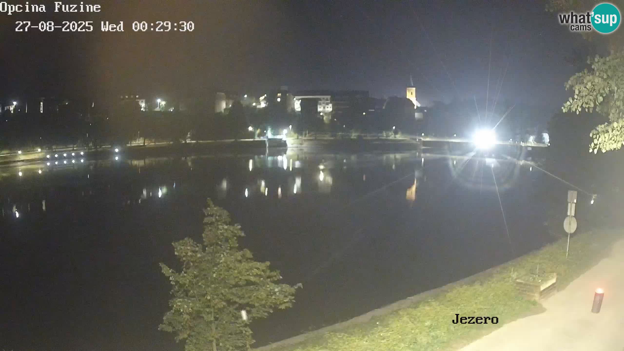 Lago Bajer livecam Bajersko Jezero Fužine