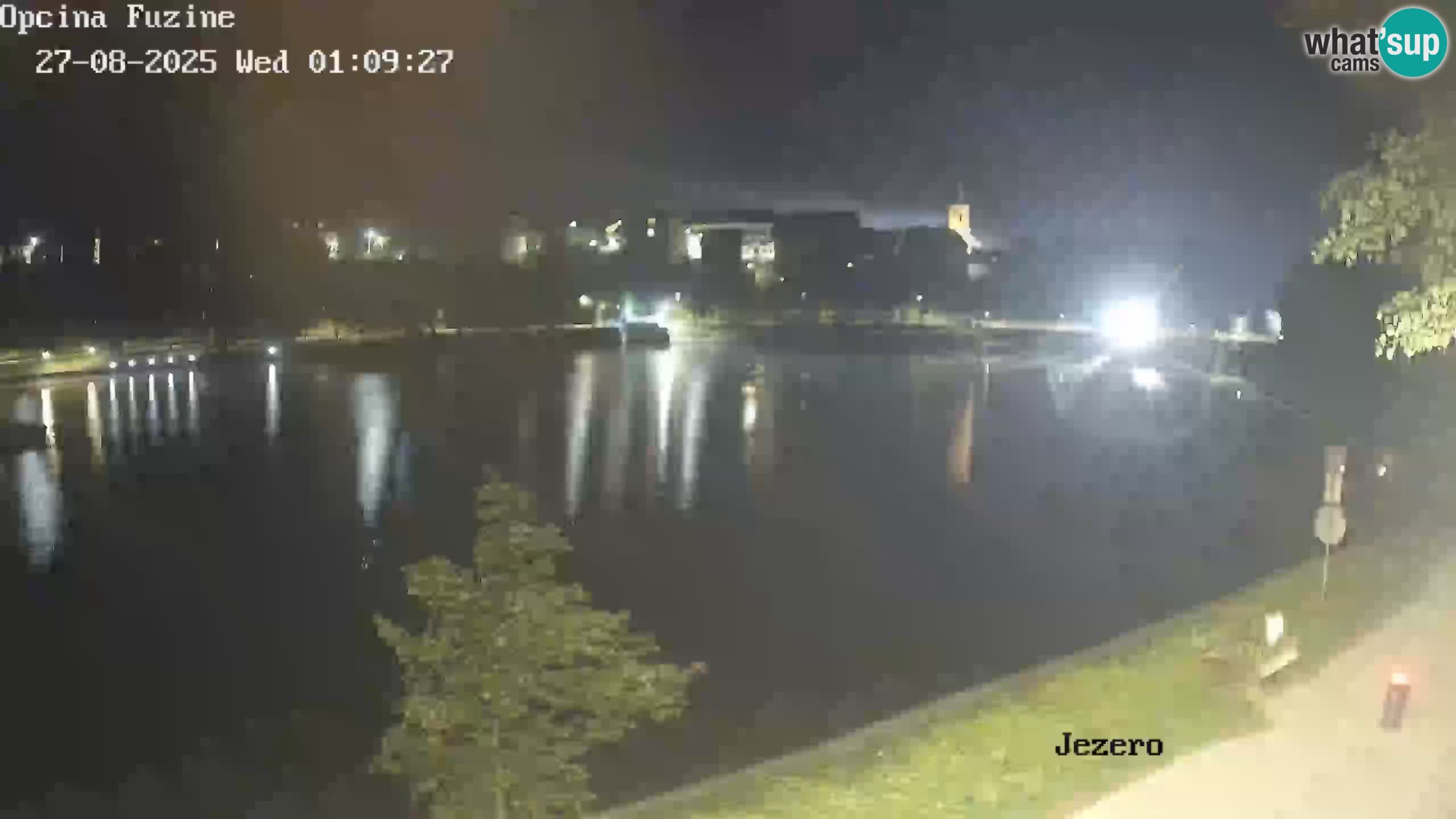 Lago Bajer livecam Bajersko Jezero Fužine