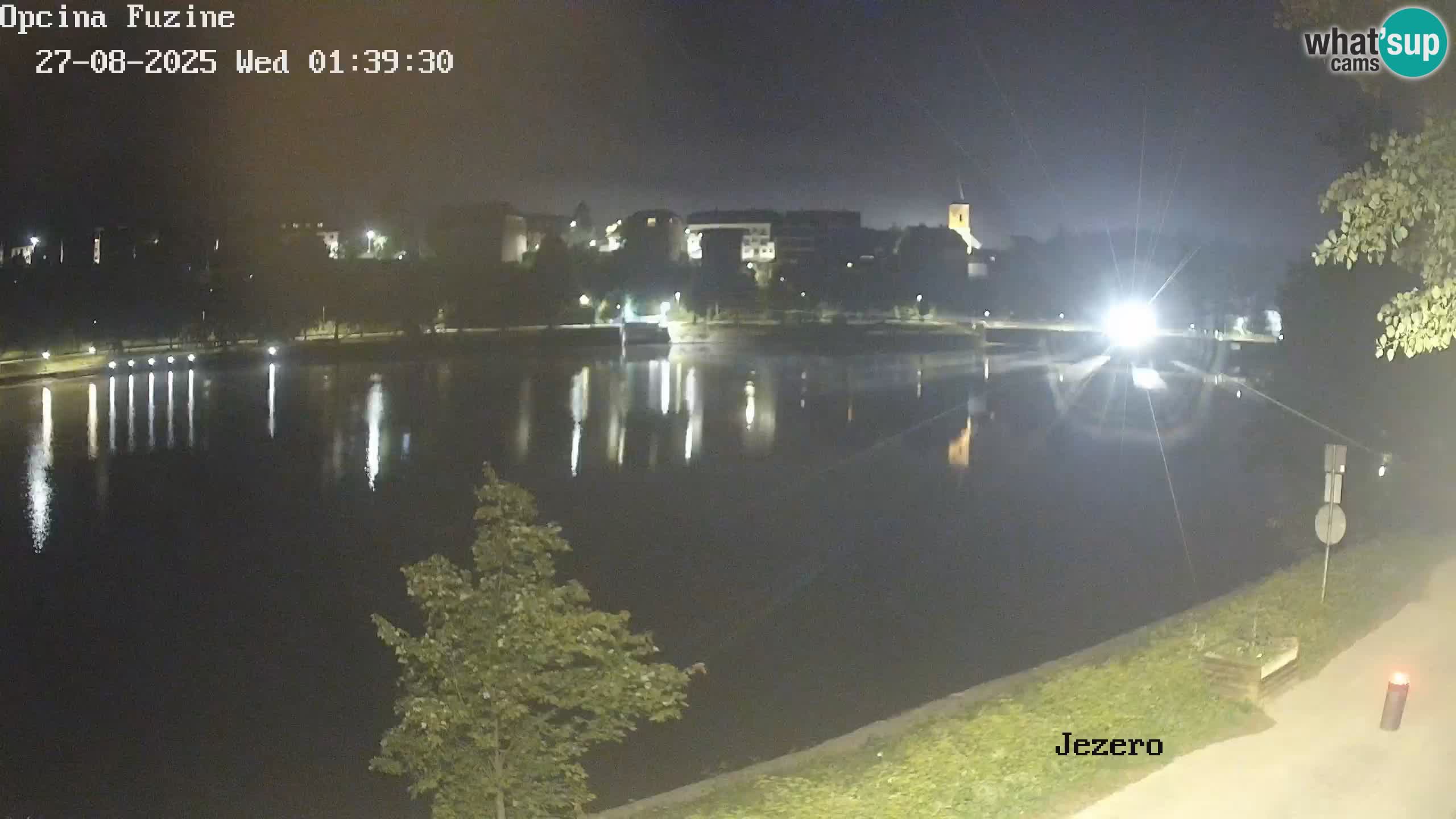 Lago Bajer livecam Bajersko Jezero Fužine