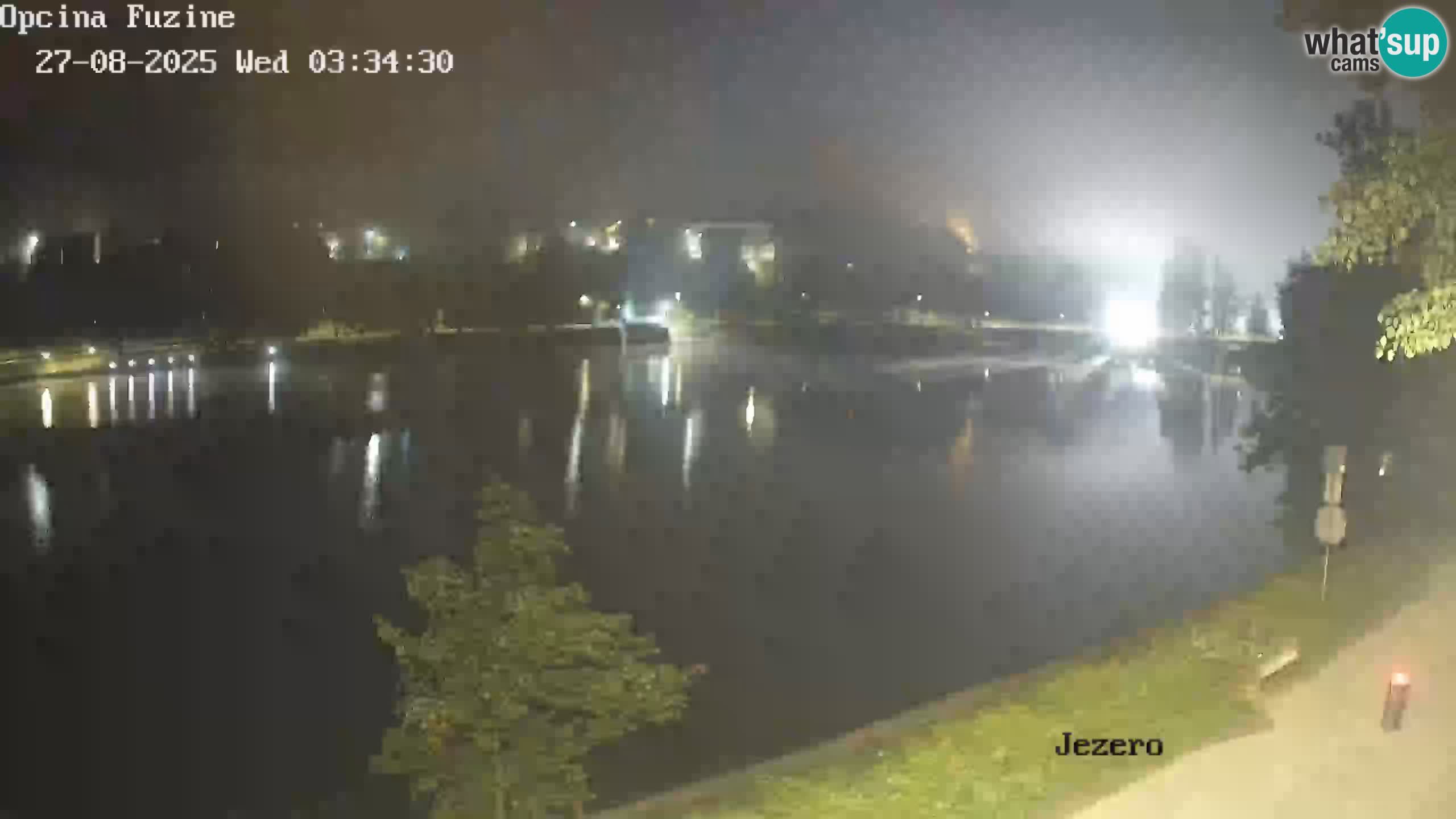 Lago Bajer livecam Bajersko Jezero Fužine