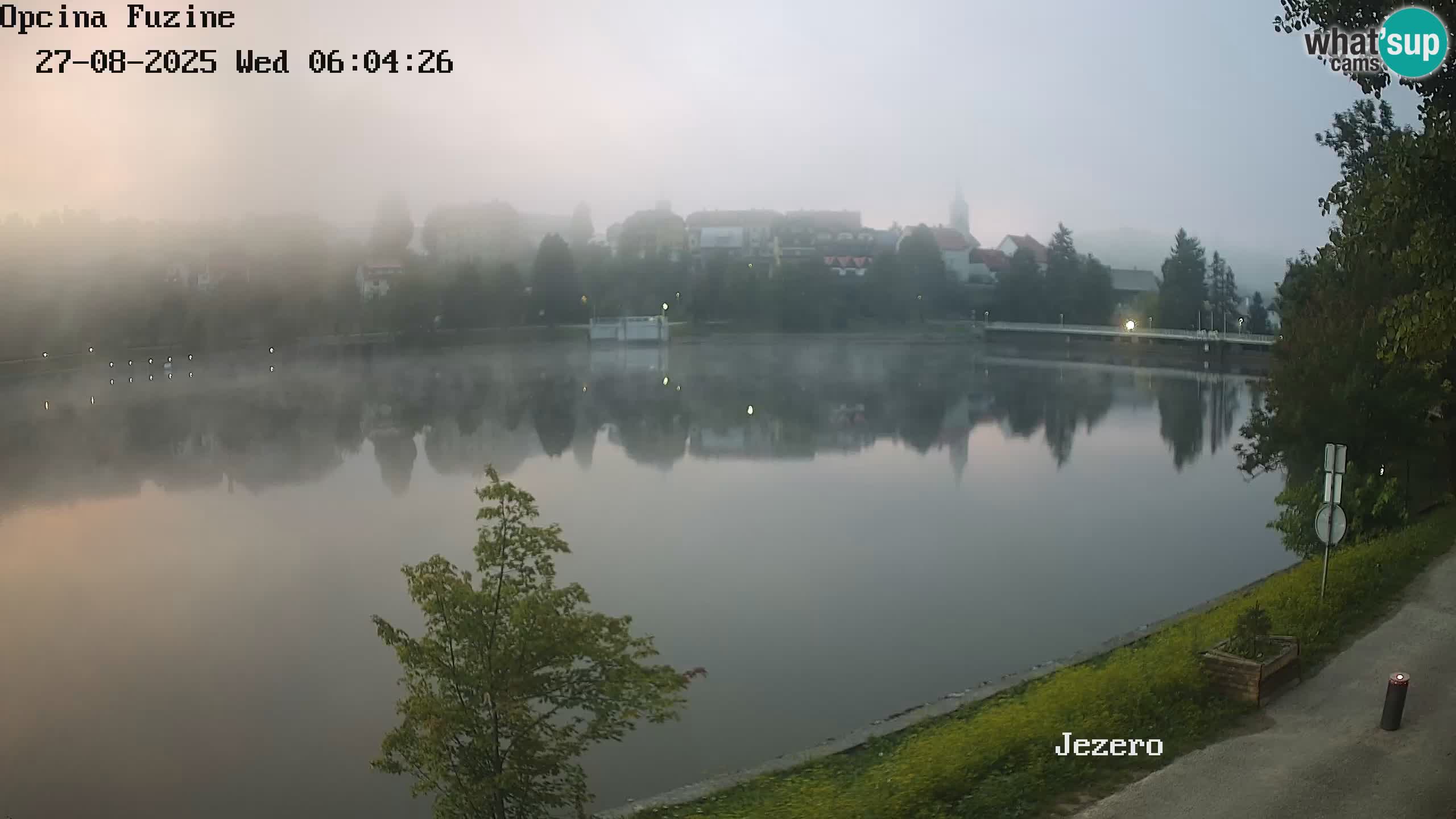 Kamera v živo Bajersko Jezero Fužine